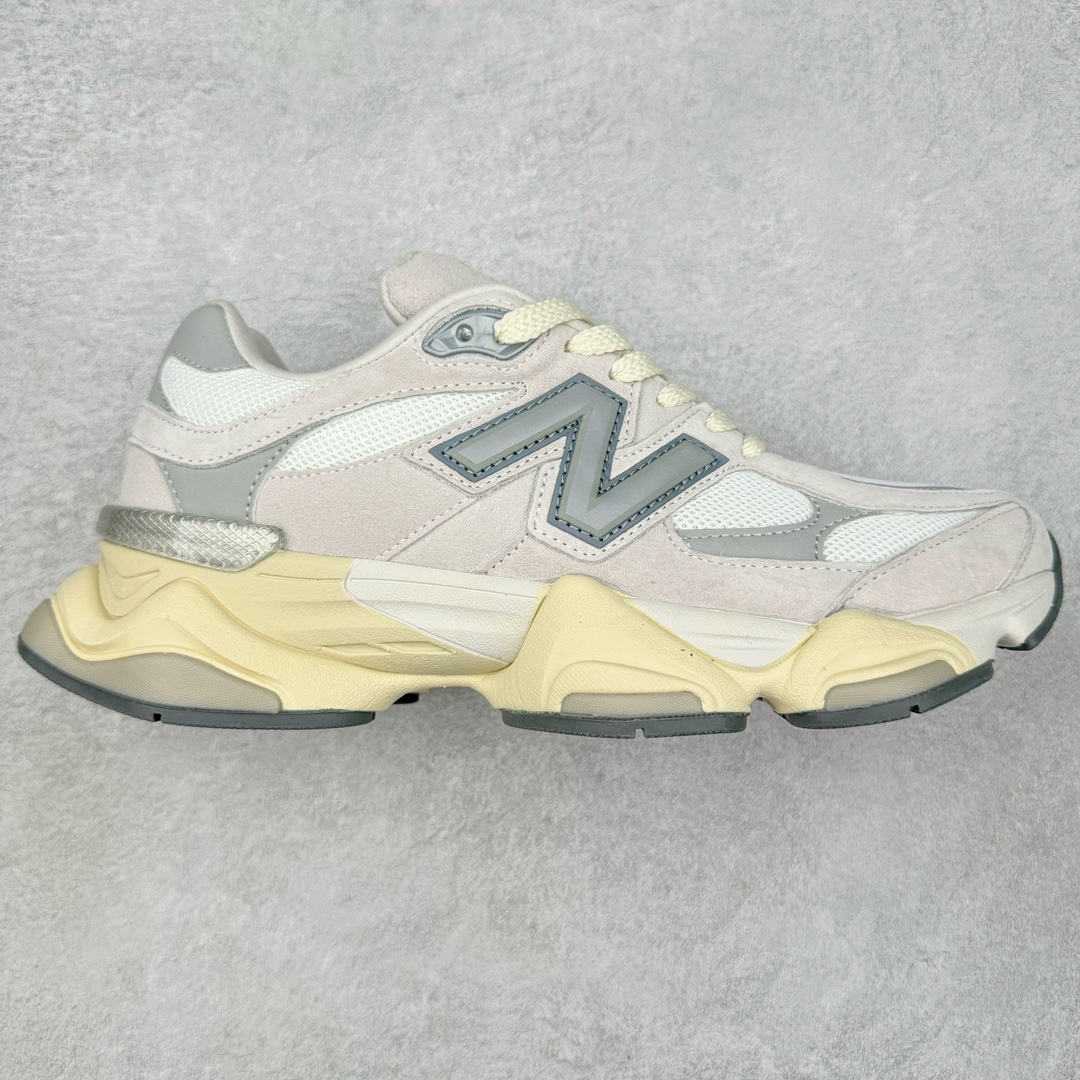 图片[2]-＃纯原特价福利 New Balance NB9060系列 新百伦绒面革网布经典百搭防滑耐磨透气低帮生活休闲鞋 全套原楦原纸板原厂数据开发 进口三明治网面 原装进口翻毛皮料正确绒感卡色 正确中底拉帮中底网布细节 原厂标裁 带紫光防伪 定制后跟透明水晶模块 冲裁组合 大底贴合程度胶水上色把控完美 整洁度挑战全网艺术家 多道序QC把关品质完善 匠心打造 耗时两个月开发完成 工艺极其复杂难度可想而知 新开独立私模大底 全网唯一正确六层组合大底 高端零售专供产物 尺码：36 37 37.5 38 38.5 39 40 40.5 41 42 42.5 43 44 45 46.5-选品中心