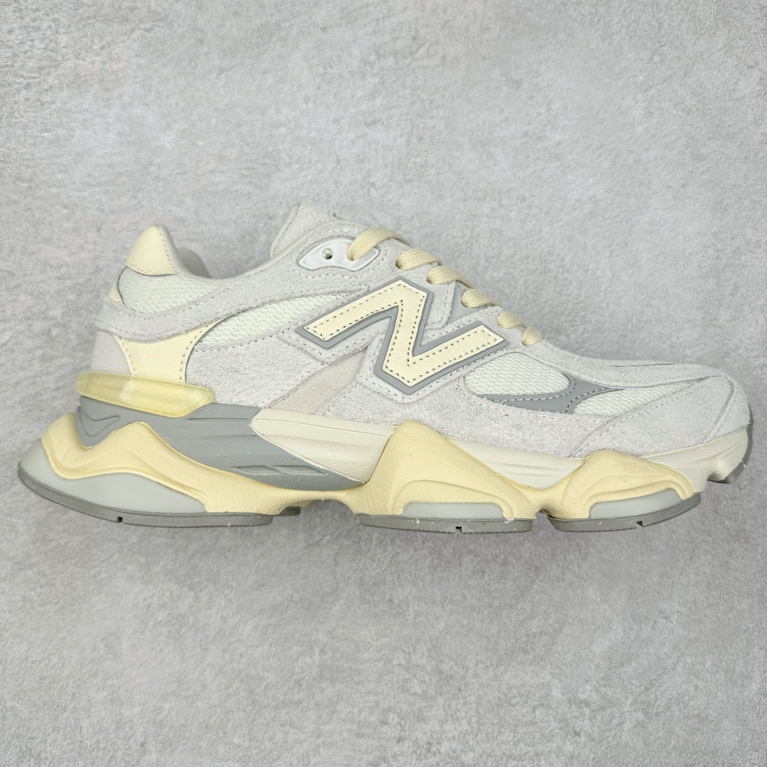 图片[2]-＃纯原特价福利 New Balance NB9060系列 新百伦绒面革网布经典百搭防滑耐磨透气低帮生活休闲鞋 全套原楦原纸板原厂数据开发 进口三明治网面 原装进口翻毛皮料正确绒感卡色 正确中底拉帮中底网布细节 原厂标裁 带紫光防伪 定制后跟透明水晶模块 冲裁组合 大底贴合程度胶水上色把控完美 整洁度挑战全网艺术家 多道序QC把关品质完善 匠心打造 耗时两个月开发完成 工艺极其复杂难度可想而知 新开独立私模大底 全网唯一正确六层组合大底 高端零售专供产物 尺码：36 37 37.5 38 38.5 39 40 40.5 41 42 42.5 43 44 45 46.5-选品中心
