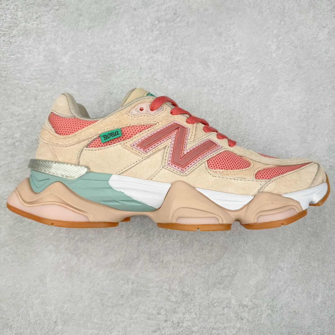 ＃纯原特价福利 New Balance NB9060系列 新百伦绒面革网布经典百搭防滑耐磨透气低帮生活休闲鞋 全套原楦原纸板原厂数据开发 进口三明治网面 原装进口翻毛皮料正确绒感卡色 正确中底拉帮中底网布细节 原厂标裁 带紫光防伪 定制后跟透明水晶模块 冲裁组合 大底贴合程度胶水上色把控完美 整洁度挑战全网艺术家 多道序QC把关品质完善 匠心打造 耗时两个月开发完成 工艺极其复杂难度可想而知 新开独立私模大底 全网唯一正确六层组合大底 高端零售专供产物 尺码：36 37 37.5 38 38.5 39 40 40.5 41 42 42.5 43 44 45 46.5-选品中心