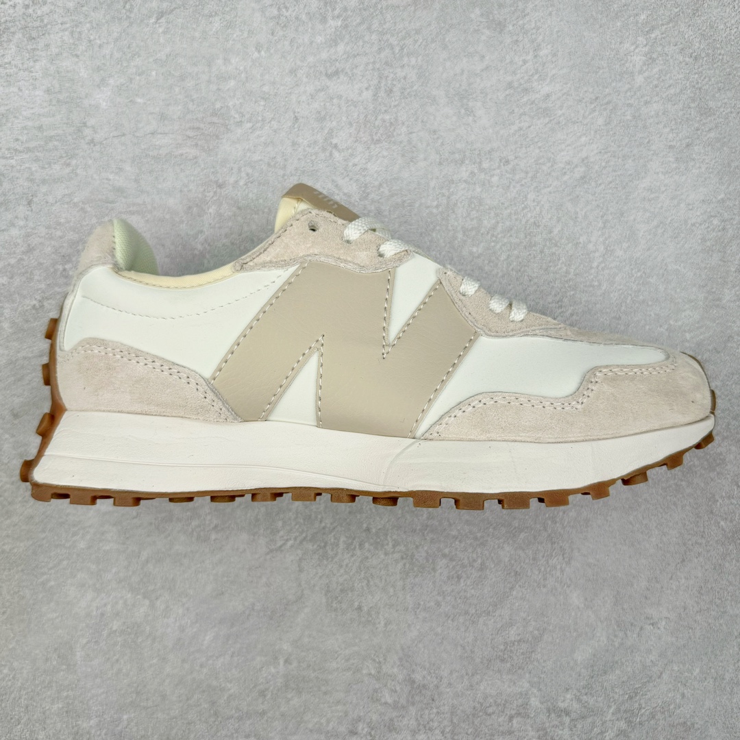 New Balance MS327 NB新百伦系列复古休闲运动慢跑鞋 #以更纯粹的复古风格设计打造的全新造型 侧身还以解构设计 将 N 字标志以做旧压花样式呈现 样式别具新意 而麂皮、冲孔皮革的塑造 则呈现出高级怀旧气质 也让鞋款在奢华时装风格与运动氛围之间达到了平衡 鞋身采用尼龙及猪巴革麂皮物料拼接构成 中底高弹PU材质及满丁防滑橡胶外底 尺码：36 37 37.5 38 38.5 39.5 40 40.5 41.5 42 42.5 43 44 45-选品中心