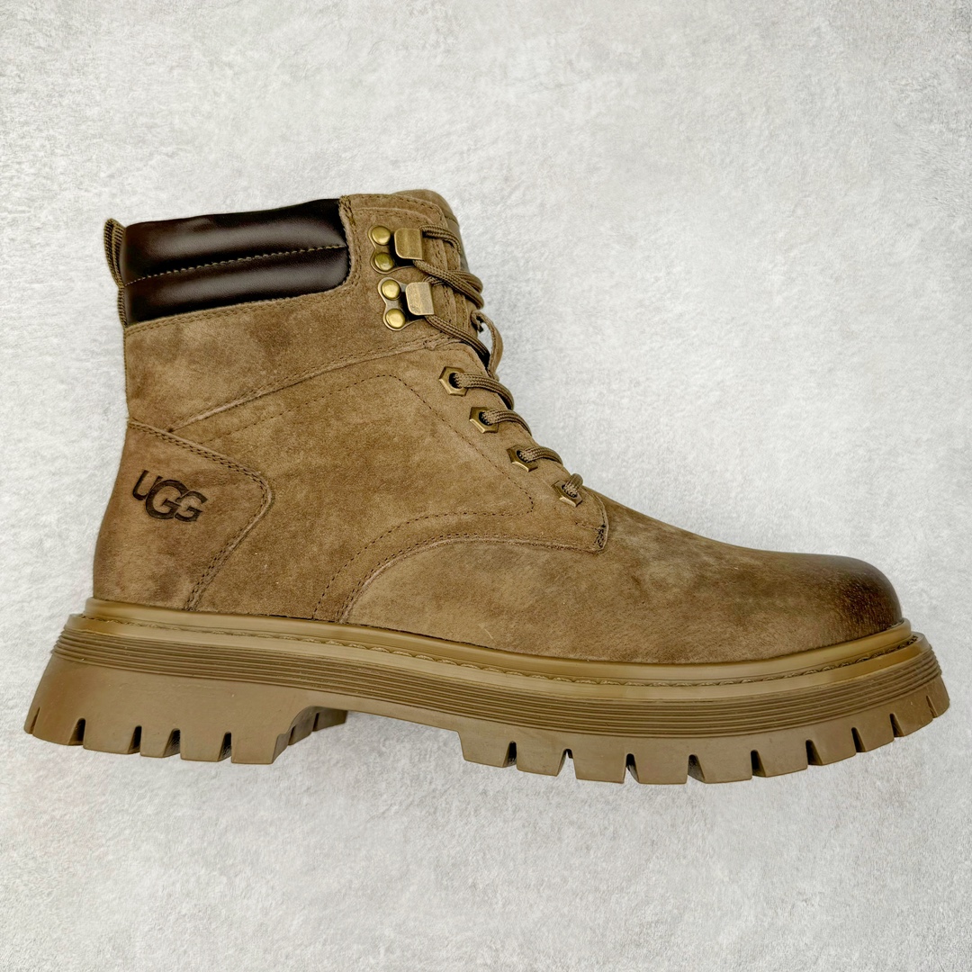 UGG 2024秋冬新品（羊羔毛一体内里 保暖锁热🔥）秋冬必备 户外中帮休闲马丁靴雪地靴系列 广东大厂品质 24ss秋冬新款 时尚潮流搭配 面料釆用意大利进口磨砂牛皮 全鞋真牛皮材料 大底到五金都是代工厂原材料制作 好货不杀猪 首单质量严格把控 全套官网统一包装 今年冬季防寒户外专用产品 日常随意搭配 型男必备‼美国轻奢品牌【UGG】Tasman Weather Hybrid 塔斯曼混合系列中帮轻量休闲马丁靴“ 尺码：39-44（比运动鞋大一码）-选品中心