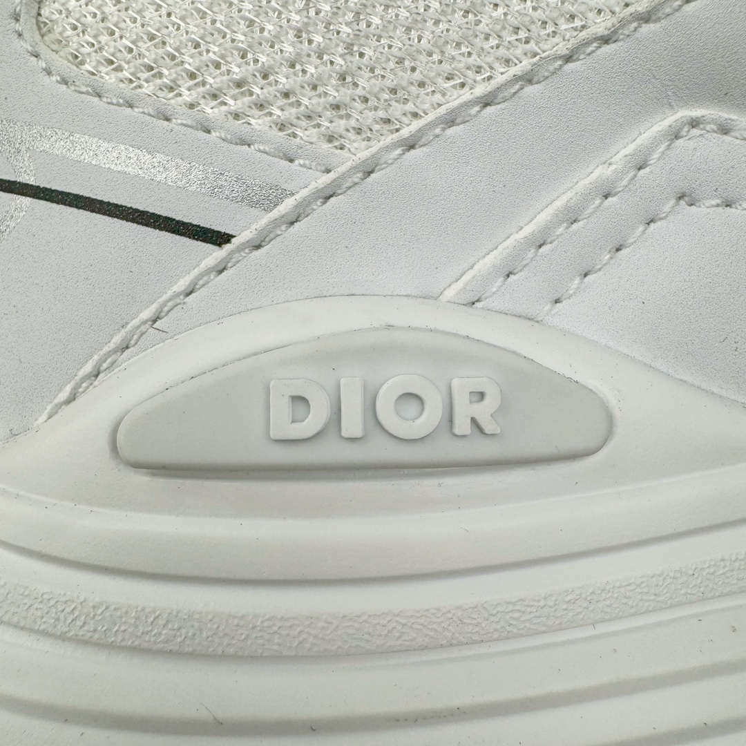 图片[19]-＃GD广顶 Dior B30 迪奥网眼织物低帮运动休闲鞋 原版开模 海淘专供品质同渠道货源 全套专柜原装配件 该款系列采用黑网色眼织物白和色科技料面精心制 作饰以反光“CD30”图形标志 外格轻盈的刻雕效果橡胶鞋搭底配标志性点的缀提升格调 内弹部力细节塑造想理的舒适穿着体验可与各休式闲造型配搭 彰显尚时现代的运风动范 正常尺码：39 40 41 42 43 44 45-选品中心