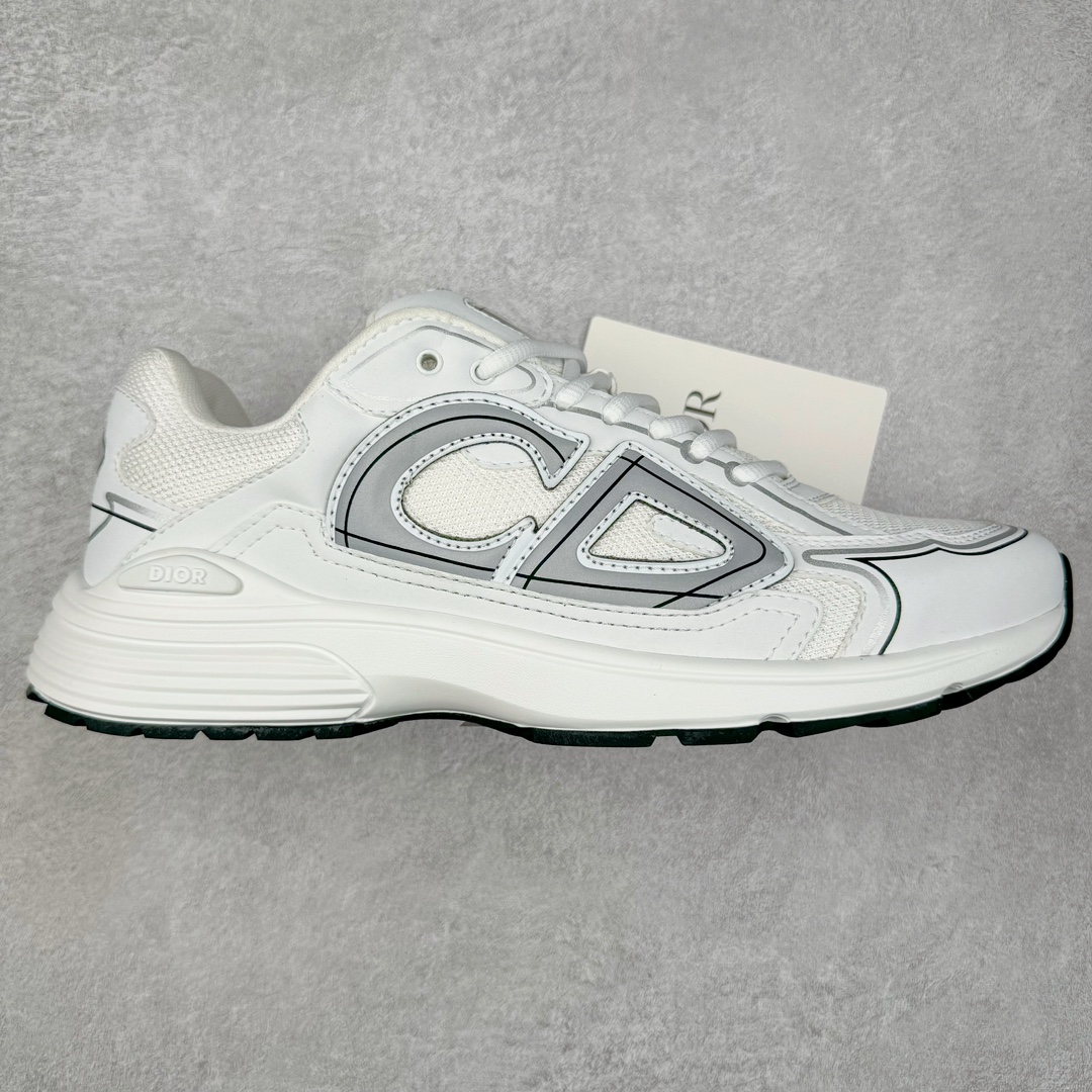 ＃GD广顶 Dior B30 迪奥网眼织物低帮运动休闲鞋 原版开模 海淘专供品质同渠道货源 全套专柜原装配件 该款系列采用黑网色眼织物白和色科技料面精心制 作饰以反光“CD30”图形标志 外格轻盈的刻雕效果橡胶鞋搭底配标志性点的缀提升格调 内弹部力细节塑造想理的舒适穿着体验可与各休式闲造型配搭 彰显尚时现代的运风动范 正常尺码：39 40 41 42 43 44 45-选品中心