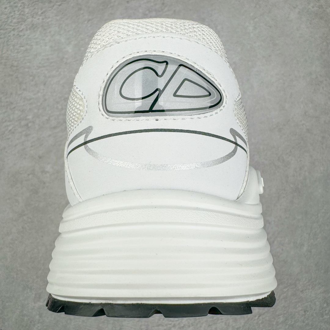 图片[8]-＃GD广顶 Dior B30 迪奥网眼织物低帮运动休闲鞋 原版开模 海淘专供品质同渠道货源 全套专柜原装配件 该款系列采用黑网色眼织物白和色科技料面精心制 作饰以反光“CD30”图形标志 外格轻盈的刻雕效果橡胶鞋搭底配标志性点的缀提升格调 内弹部力细节塑造想理的舒适穿着体验可与各休式闲造型配搭 彰显尚时现代的运风动范 正常尺码：39 40 41 42 43 44 45-选品中心