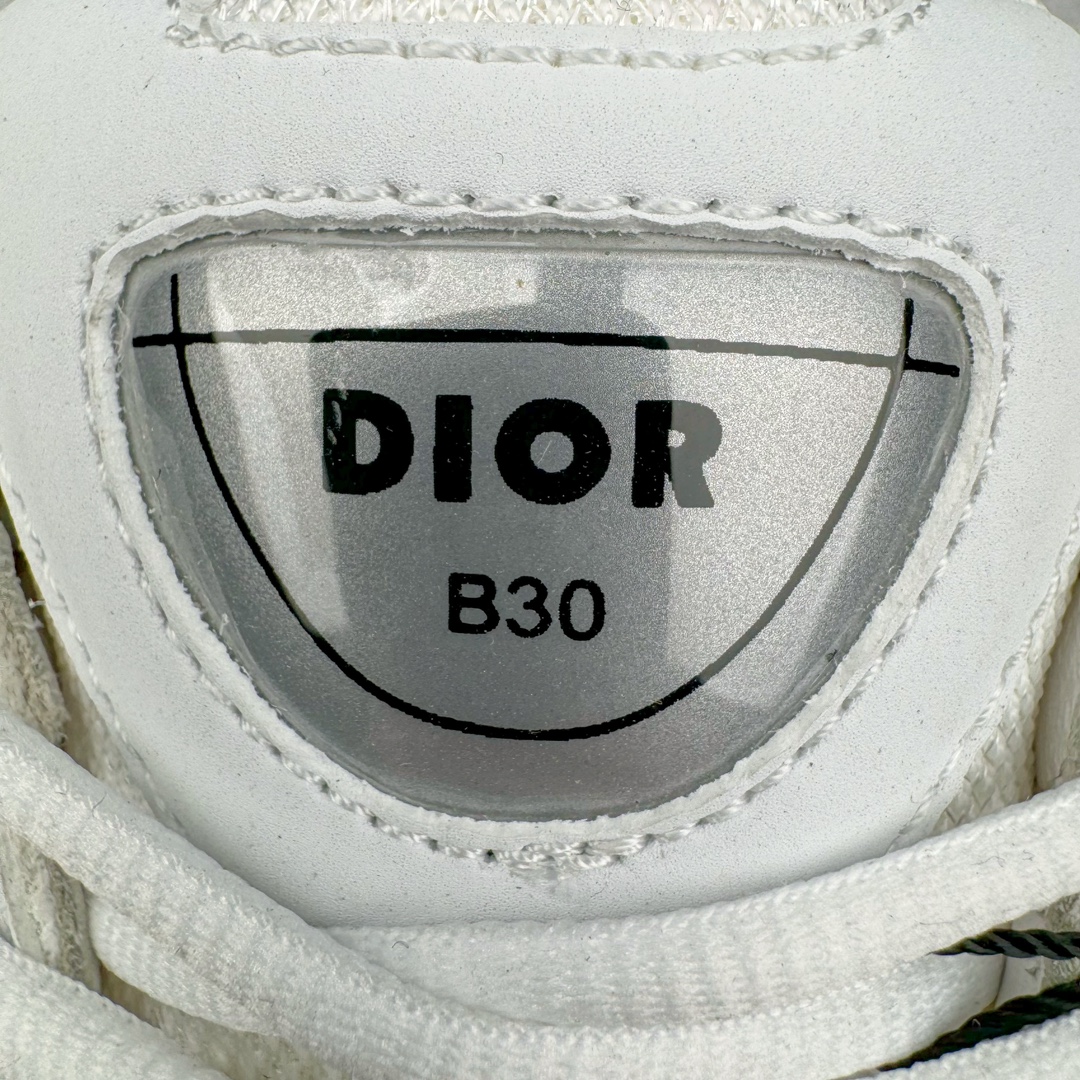 图片[17]-＃GD广顶 Dior B30 迪奥网眼织物低帮运动休闲鞋 原版开模 海淘专供品质同渠道货源 全套专柜原装配件 该款系列采用黑网色眼织物白和色科技料面精心制 作饰以反光“CD30”图形标志 外格轻盈的刻雕效果橡胶鞋搭底配标志性点的缀提升格调 内弹部力细节塑造想理的舒适穿着体验可与各休式闲造型配搭 彰显尚时现代的运风动范 正常尺码：39 40 41 42 43 44 45-选品中心