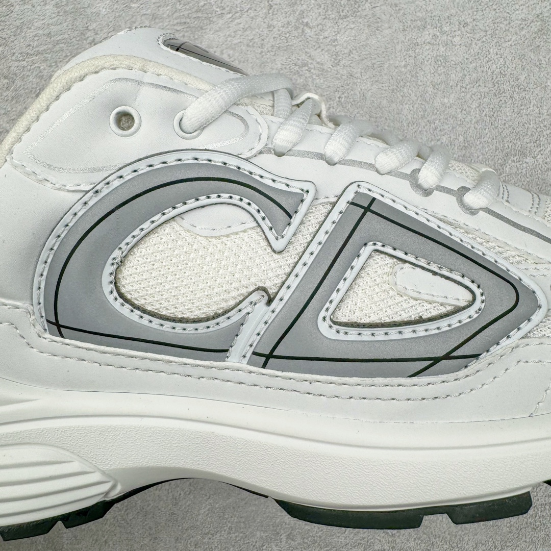 图片[20]-＃GD广顶 Dior B30 迪奥网眼织物低帮运动休闲鞋 原版开模 海淘专供品质同渠道货源 全套专柜原装配件 该款系列采用黑网色眼织物白和色科技料面精心制 作饰以反光“CD30”图形标志 外格轻盈的刻雕效果橡胶鞋搭底配标志性点的缀提升格调 内弹部力细节塑造想理的舒适穿着体验可与各休式闲造型配搭 彰显尚时现代的运风动范 正常尺码：39 40 41 42 43 44 45-选品中心