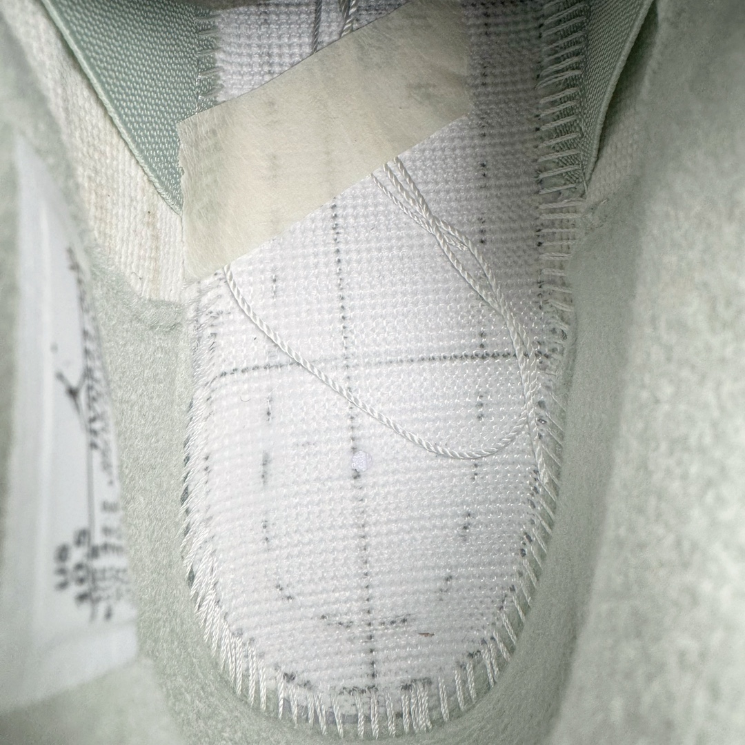 图片[21]-＃K版纯原 Air Jordan AJ4 \\\”Seafoam\\\” 薄荷绿 HV0823-003 全新升级改良 原鞋原楦原纸板同源开发 完美呈现乔4的版型 内侧正确双色网格 还原细节 原厂皮料 正确气垫颜色 正确网格工艺 正确拉帮工艺 全鞋原装材料制作 原档案原模具打造 支持全方位与正品对比 尺码：36 36.5 37.5 38 38.5 39 40 40.5 41 42 42.5 43 44 44.5 45 46 47.5-选品中心