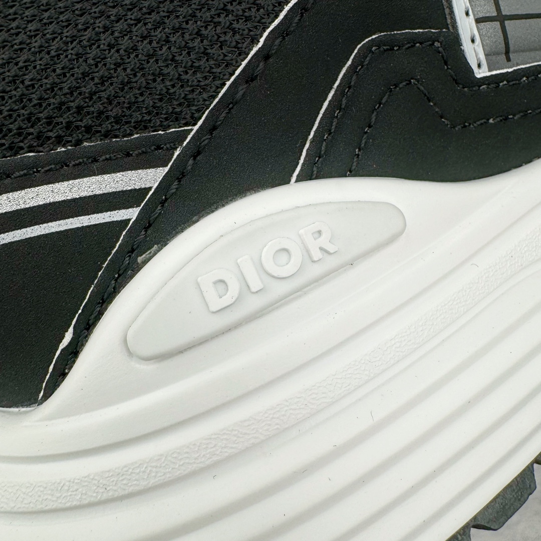 图片[17]-＃GD广顶 Dior B30 迪奥网眼织物低帮运动休闲鞋 原版开模 海淘专供品质同渠道货源 全套专柜原装配件 该款系列采用黑网色眼织物白和色科技料面精心制 作饰以反光“CD30”图形标志 外格轻盈的刻雕效果橡胶鞋搭底配标志性点的缀提升格调 内弹部力细节塑造想理的舒适穿着体验可与各休式闲造型配搭 彰显尚时现代的运风动范 正常尺码：39 40 41 42 43 44 45-选品中心