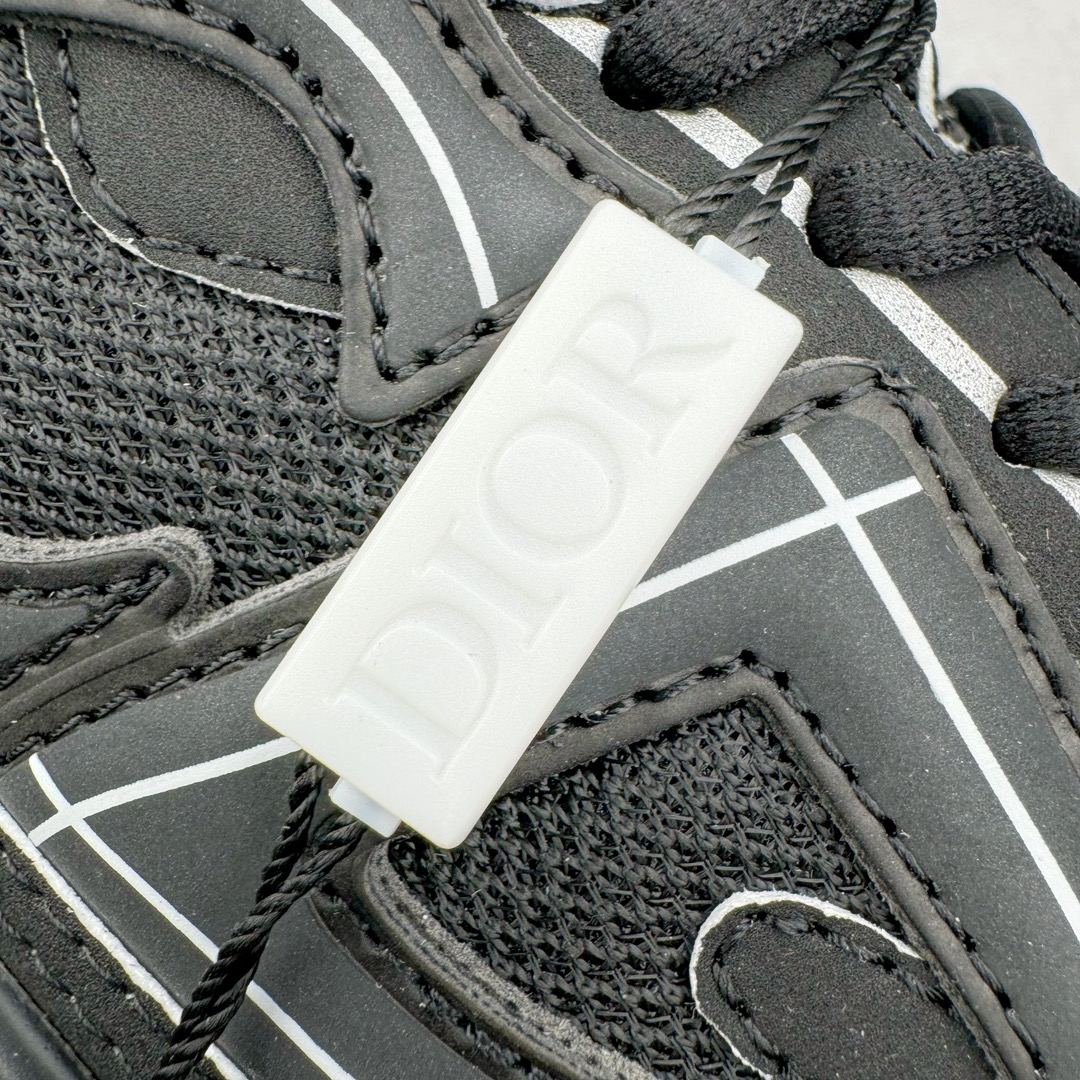 图片[14]-＃GD广顶 Dior B30 迪奥网眼织物低帮运动休闲鞋 原版开模 海淘专供品质同渠道货源 全套专柜原装配件 该款系列采用黑网色眼织物白和色科技料面精心制 作饰以反光“CD30”图形标志 外格轻盈的刻雕效果橡胶鞋搭底配标志性点的缀提升格调 内弹部力细节塑造想理的舒适穿着体验可与各休式闲造型配搭 彰显尚时现代的运风动范 正常尺码：39 40 41 42 43 44 45-选品中心