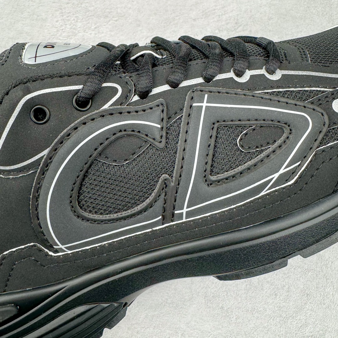 图片[19]-＃GD广顶 Dior B30 迪奥网眼织物低帮运动休闲鞋 原版开模 海淘专供品质同渠道货源 全套专柜原装配件 该款系列采用黑网色眼织物白和色科技料面精心制 作饰以反光“CD30”图形标志 外格轻盈的刻雕效果橡胶鞋搭底配标志性点的缀提升格调 内弹部力细节塑造想理的舒适穿着体验可与各休式闲造型配搭 彰显尚时现代的运风动范 正常尺码：39 40 41 42 43 44 45-选品中心