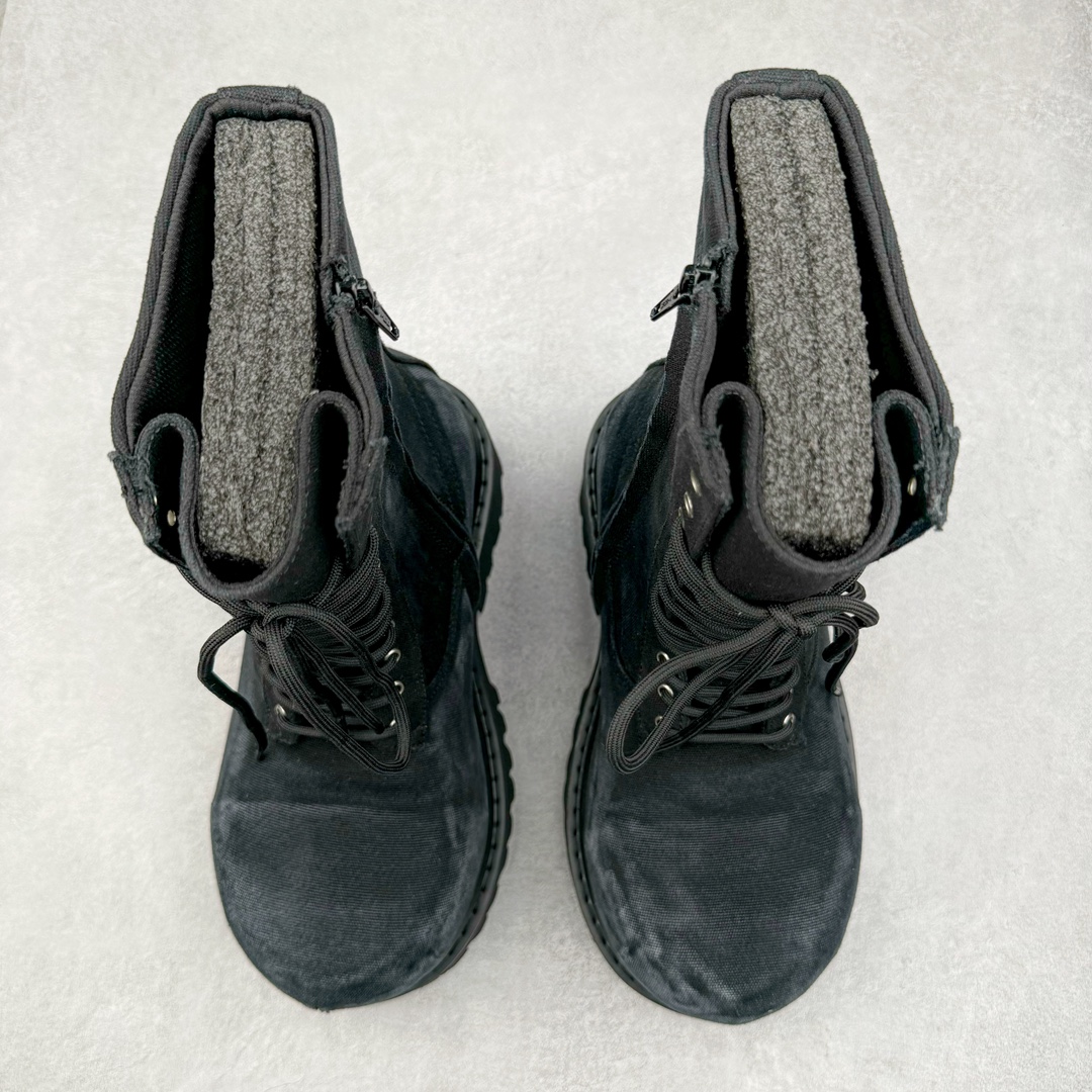 图片[2]-＃GD广顶 Balenciaga Stomper 巴黎世家帆布拉链圆头德比靴鞋 原版购入开发 做货 极致做旧 巴黎世家做旧的款式百分之90都是好看的 这双靴子也不例外 破旧风格 双层材质 外层粗帆布做了磨损和褪色处理 内层做了透气网状里布 比较惊艳的是鞋底和鞋侧橡胶 原版定制进口做旧帆布 原版进口透气网里 原版开模橡胶大底 增高底厚5CM超显大长腿NCC 尺码： 39 40 41 42 43 44 45-选品中心