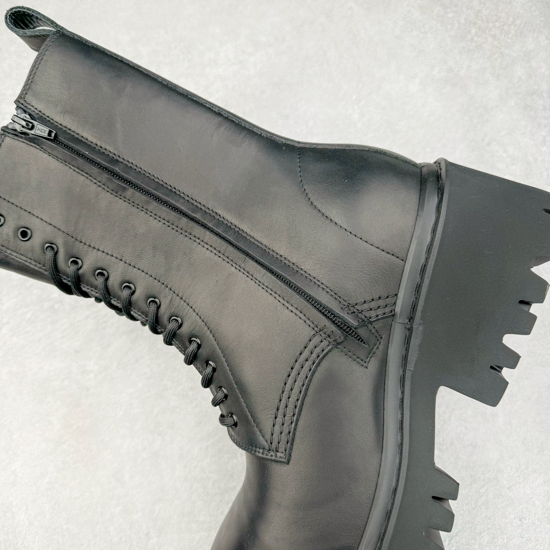 图片[7]-＃GD广顶 Balenciaga Stomper 巴黎世家牛皮拉链圆头德比靴鞋 原版购入开发 做货 极致做旧 巴黎世家做旧的款式百分之90都是好看的 这双靴子也不例外 破旧风格 双层材质 外层粗帆布做了磨损和褪色处理 内层做了透气网状里布 比较惊艳的是鞋底和鞋侧橡胶 原版定制进口做旧帆布 原版进口透气网里 原版开模橡胶大底 增高底厚5CM超显大长腿NCC 尺码： 39 40 41 42 43 44 45-选品中心