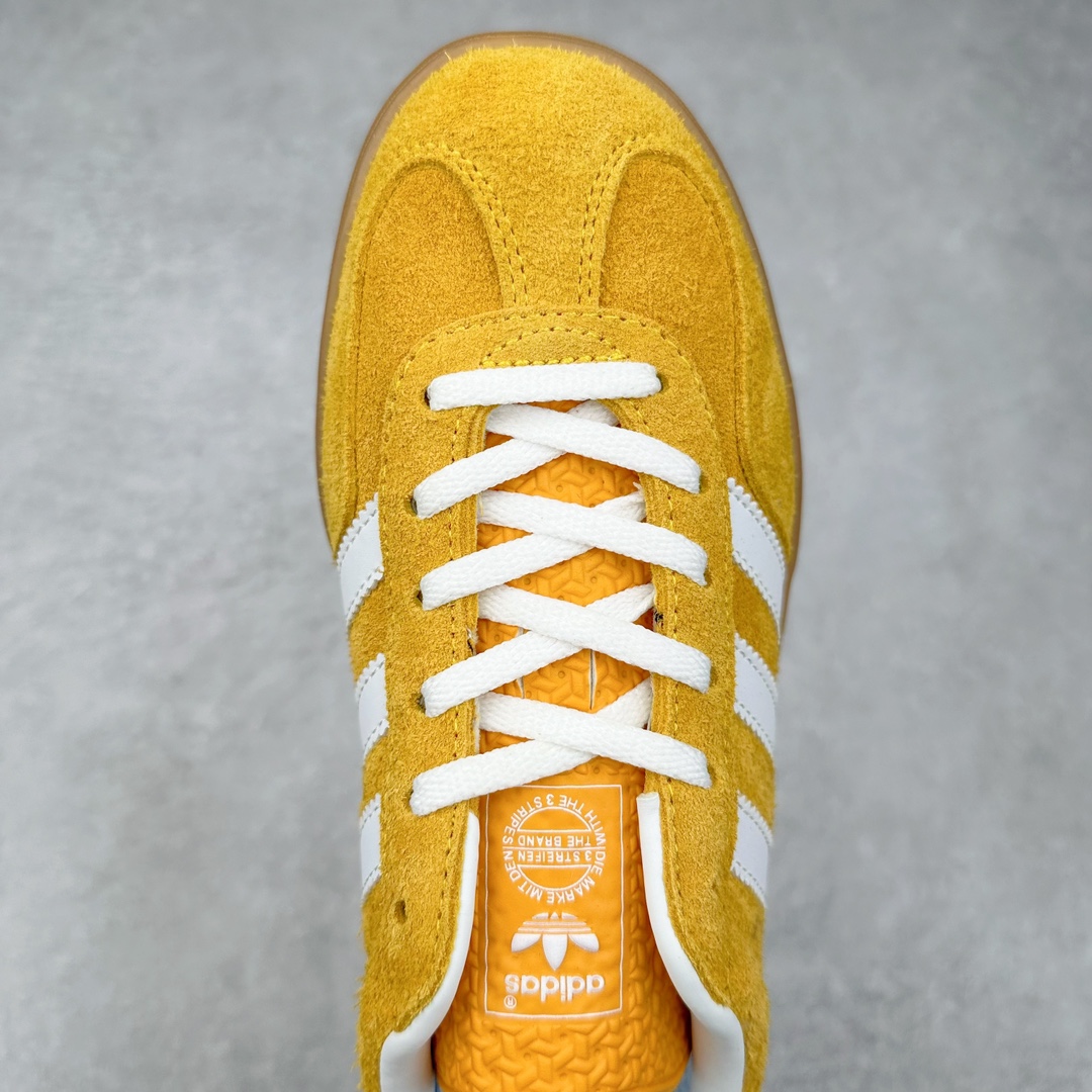 图片[4]-＃特价福利 AD Gazelle Indoor Trainers 羚羊内训系列低帮复古百搭休闲运动德训风板鞋 90年代经典的复刻版！自60年代以足球训练鞋面世以来,Gazelle就以其经典设计席卷全球。1991年版本的复刻,再造经典Gazelle。采用皮革打造,搭配浊色细节,让这款经典更加简约。尺码：36 36⅔ 37⅓ 38 38⅔ 39⅓ 40 40⅔ 41⅓ 42 42⅔ 43⅓ 44 44 ⅔ 45-选品中心