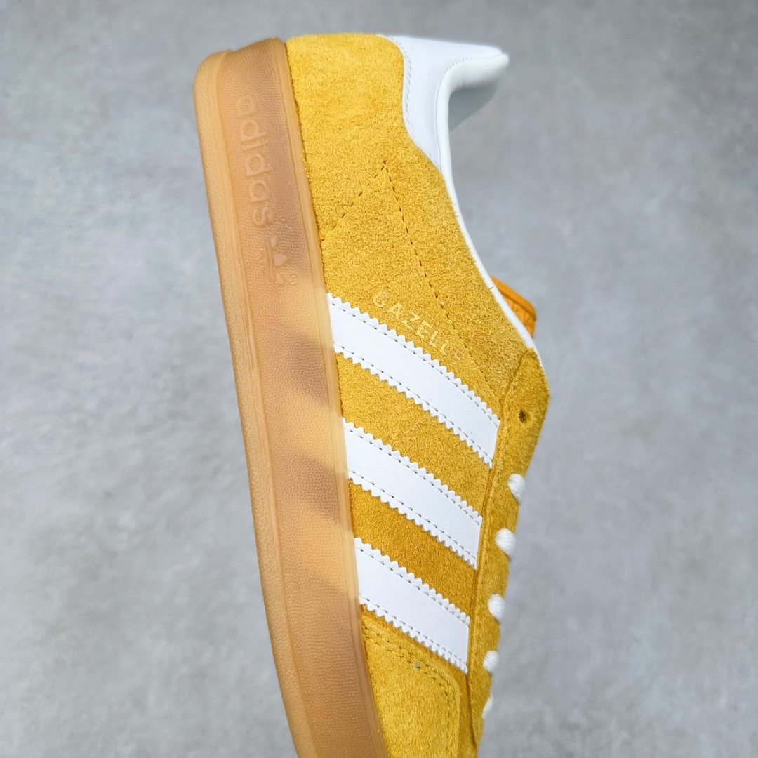 图片[6]-＃特价福利 AD Gazelle Indoor Trainers 羚羊内训系列低帮复古百搭休闲运动德训风板鞋 90年代经典的复刻版！自60年代以足球训练鞋面世以来,Gazelle就以其经典设计席卷全球。1991年版本的复刻,再造经典Gazelle。采用皮革打造,搭配浊色细节,让这款经典更加简约。尺码：36 36⅔ 37⅓ 38 38⅔ 39⅓ 40 40⅔ 41⅓ 42 42⅔ 43⅓ 44 44 ⅔ 45-选品中心