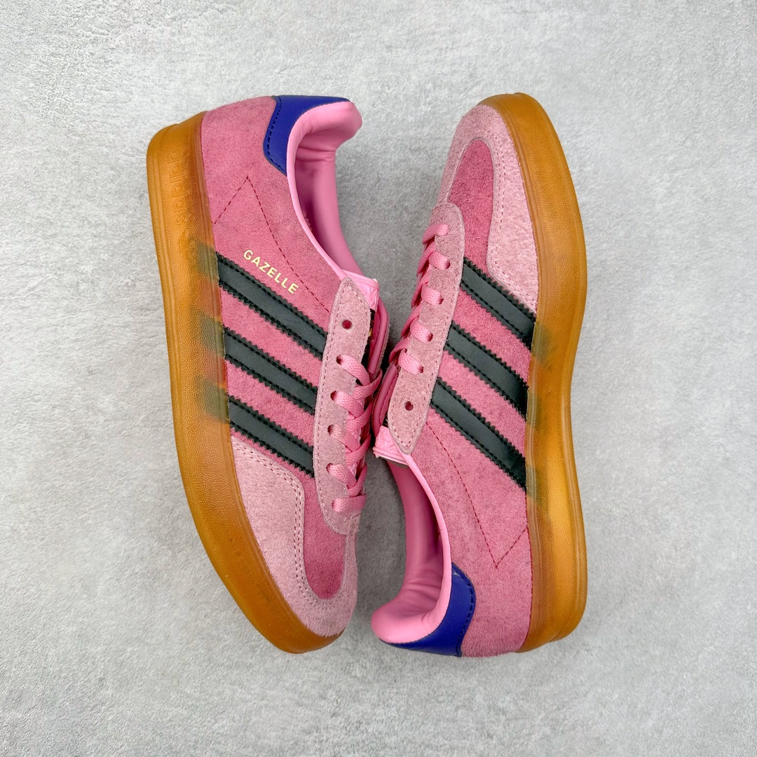 图片[3]-＃特价福利 AD Gazelle Indoor Trainers 羚羊内训系列低帮复古百搭休闲运动德训风板鞋 90年代经典的复刻版！自60年代以足球训练鞋面世以来,Gazelle就以其经典设计席卷全球。1991年版本的复刻,再造经典Gazelle。采用皮革打造,搭配浊色细节,让这款经典更加简约。尺码：36 36⅔ 37⅓ 38 38⅔ 39⅓ 40 40⅔ 41⅓ 42 42⅔ 43⅓ 44 44 ⅔ 45-选品中心