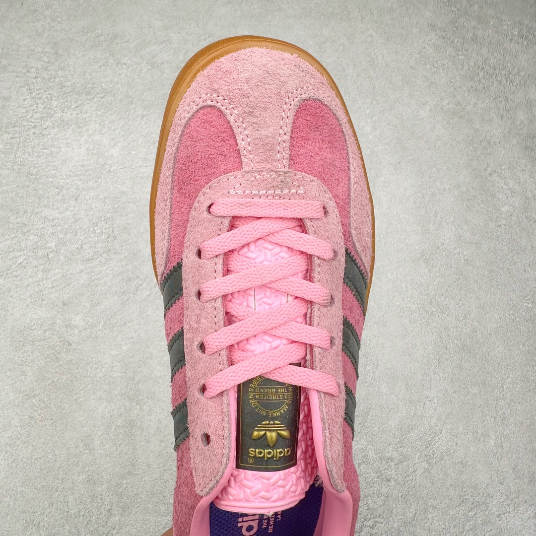 图片[4]-＃特价福利 AD Gazelle Indoor Trainers 羚羊内训系列低帮复古百搭休闲运动德训风板鞋 90年代经典的复刻版！自60年代以足球训练鞋面世以来,Gazelle就以其经典设计席卷全球。1991年版本的复刻,再造经典Gazelle。采用皮革打造,搭配浊色细节,让这款经典更加简约。尺码：36 36⅔ 37⅓ 38 38⅔ 39⅓ 40 40⅔ 41⅓ 42 42⅔ 43⅓ 44 44 ⅔ 45-选品中心