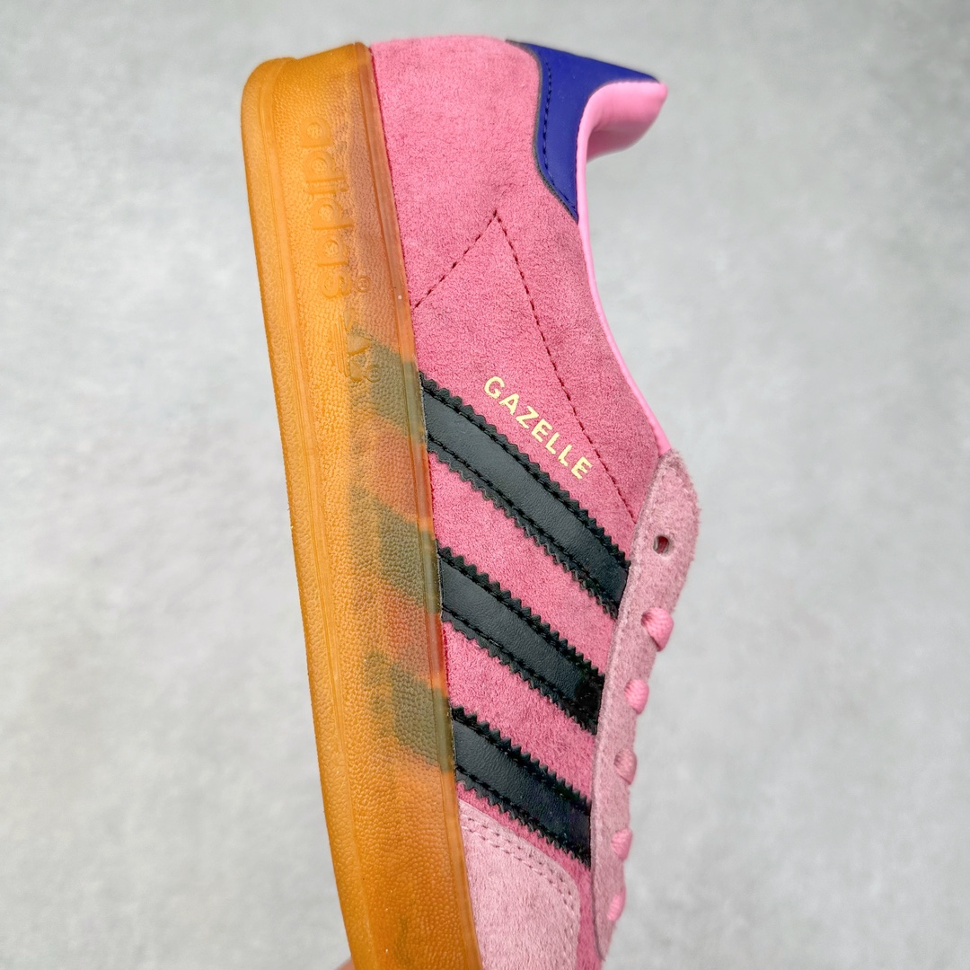 图片[6]-＃特价福利 AD Gazelle Indoor Trainers 羚羊内训系列低帮复古百搭休闲运动德训风板鞋 90年代经典的复刻版！自60年代以足球训练鞋面世以来,Gazelle就以其经典设计席卷全球。1991年版本的复刻,再造经典Gazelle。采用皮革打造,搭配浊色细节,让这款经典更加简约。尺码：36 36⅔ 37⅓ 38 38⅔ 39⅓ 40 40⅔ 41⅓ 42 42⅔ 43⅓ 44 44 ⅔ 45-选品中心