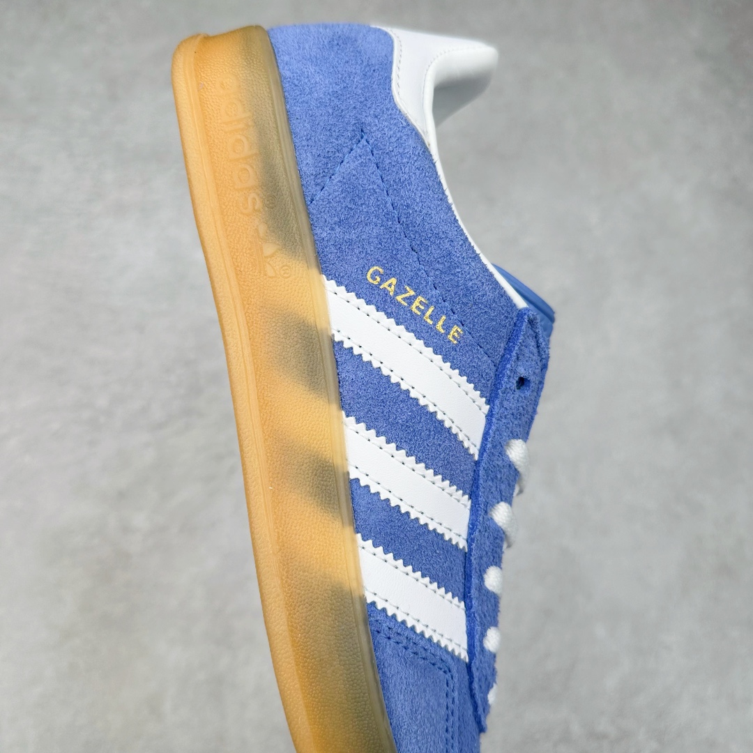 图片[6]-＃特价福利 AD Gazelle Indoor Trainers 羚羊内训系列低帮复古百搭休闲运动德训风板鞋 90年代经典的复刻版！自60年代以足球训练鞋面世以来,Gazelle就以其经典设计席卷全球。1991年版本的复刻,再造经典Gazelle。采用皮革打造,搭配浊色细节,让这款经典更加简约。尺码：36 36⅔ 37⅓ 38 38⅔ 39⅓ 40 40⅔ 41⅓ 42 42⅔ 43⅓ 44 44 ⅔ 45-选品中心