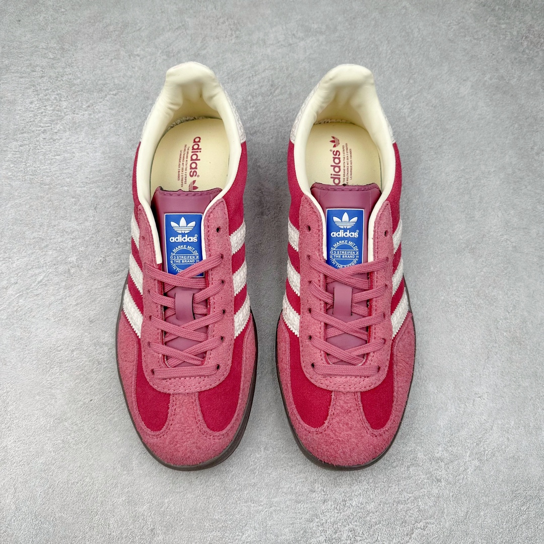 图片[2]-＃特价福利 AD Gazelle Indoor Trainers 羚羊内训系列低帮复古百搭休闲运动德训风板鞋 90年代经典的复刻版！自60年代以足球训练鞋面世以来,Gazelle就以其经典设计席卷全球。1991年版本的复刻,再造经典Gazelle。采用皮革打造,搭配浊色细节,让这款经典更加简约。尺码：36 36⅔ 37⅓ 38 38⅔ 39⅓ 40 40⅔ 41⅓ 42 42⅔ 43⅓ 44 44 ⅔ 45-选品中心