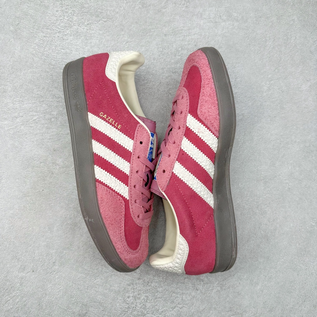 图片[3]-＃特价福利 AD Gazelle Indoor Trainers 羚羊内训系列低帮复古百搭休闲运动德训风板鞋 90年代经典的复刻版！自60年代以足球训练鞋面世以来,Gazelle就以其经典设计席卷全球。1991年版本的复刻,再造经典Gazelle。采用皮革打造,搭配浊色细节,让这款经典更加简约。尺码：36 36⅔ 37⅓ 38 38⅔ 39⅓ 40 40⅔ 41⅓ 42 42⅔ 43⅓ 44 44 ⅔ 45-选品中心