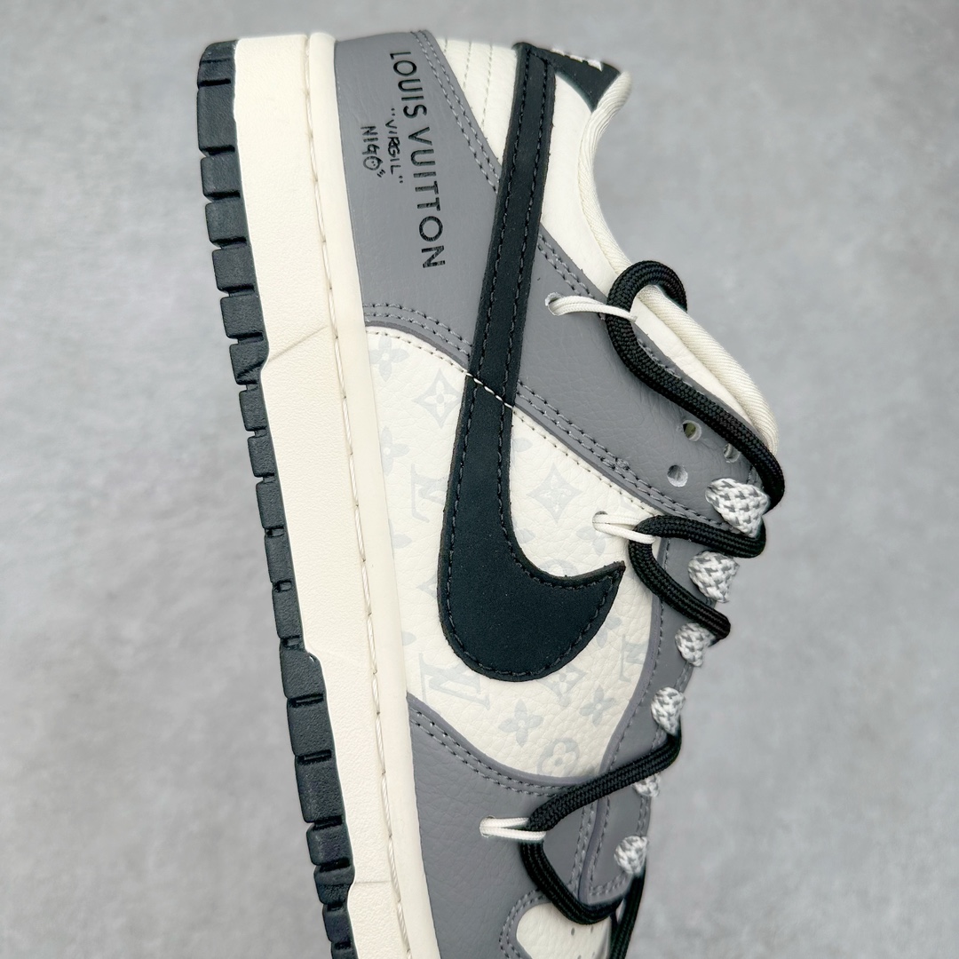 图片[6]-NK Dunk Low 定制配色 JJ5688-104 大厂出品 极力推荐 原装头层材料 独家版型蒸餾加工帶來的是更好的视觉和脚感体验大厂纯原品质出货 清洁度 电绣工艺 皮料切割干净无任何毛边 细节完美 尺码：36 36.5 37.5 38 38.5 39 40 40.5 41 42 42.5 43 44 44.5 45 46 47.5-选品中心