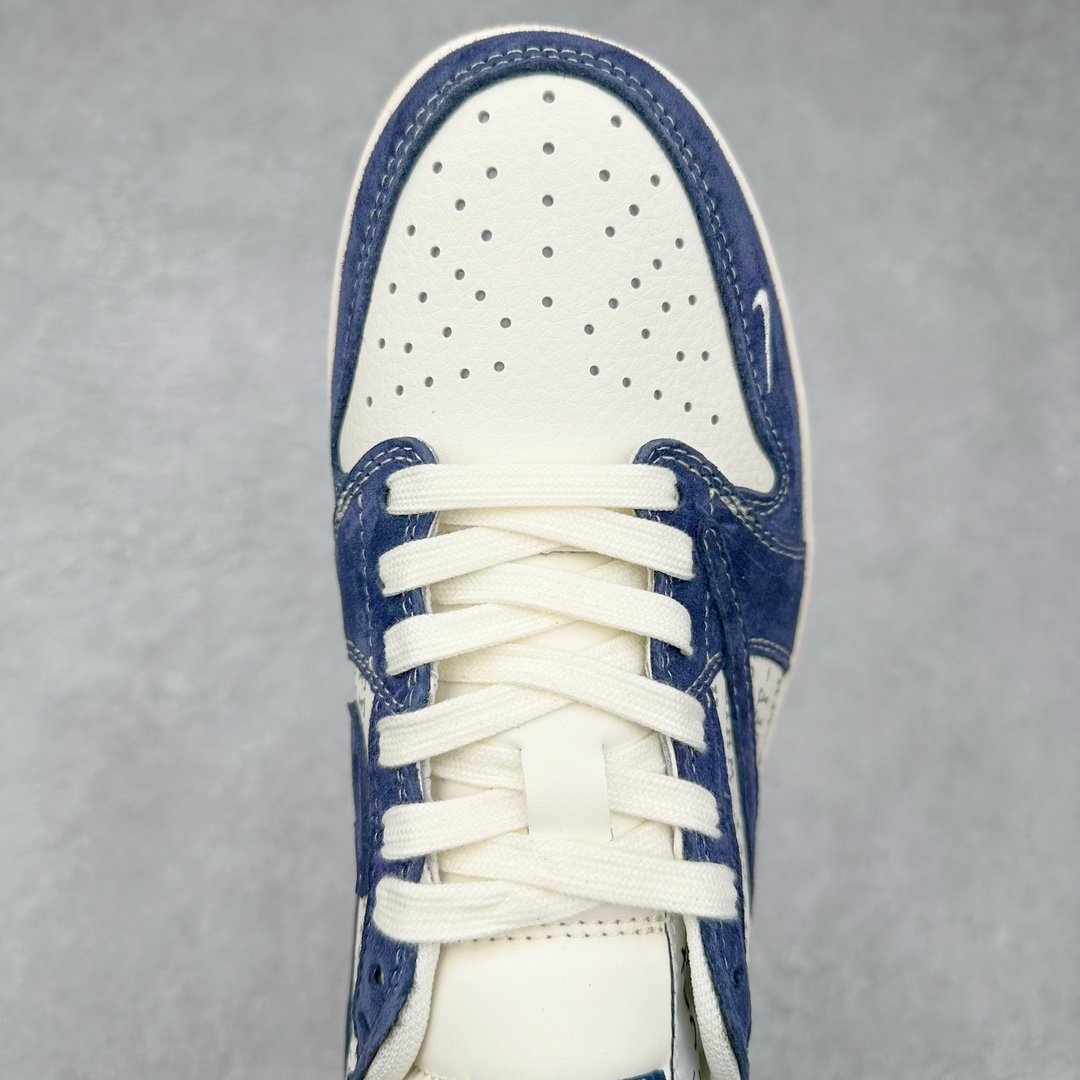 图片[4]-TS x Air Jordan AJ1 Low 倒钩低帮联名定制配色 SJ2086-110 原厂内置气垫魔块 A模大底 头层小牛皮 鞋舌AJ原厂专用牛津布+AJ专用反口珍珠布+原厂无杂质高弹内里海棉+特殊封边弹力鞋带 尺码：36 36.5 37.5 38 38.5 39 40 40.5 41 42 42.5 43 44 44.5 45 46 47.5-选品中心