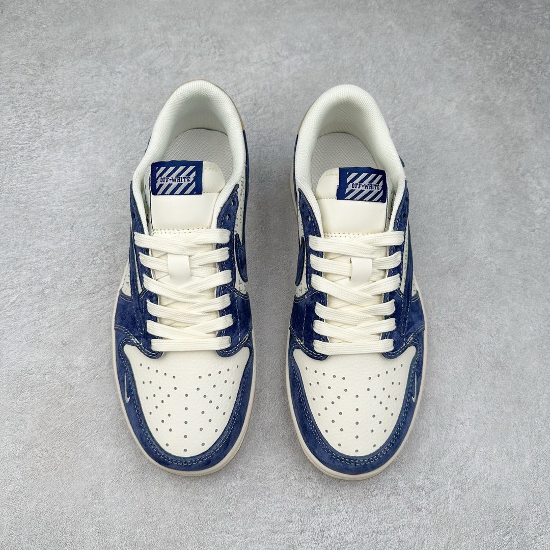 图片[2]-TS x Air Jordan AJ1 Low 倒钩低帮联名定制配色 SJ2086-110 原厂内置气垫魔块 A模大底 头层小牛皮 鞋舌AJ原厂专用牛津布+AJ专用反口珍珠布+原厂无杂质高弹内里海棉+特殊封边弹力鞋带 尺码：36 36.5 37.5 38 38.5 39 40 40.5 41 42 42.5 43 44 44.5 45 46 47.5-选品中心