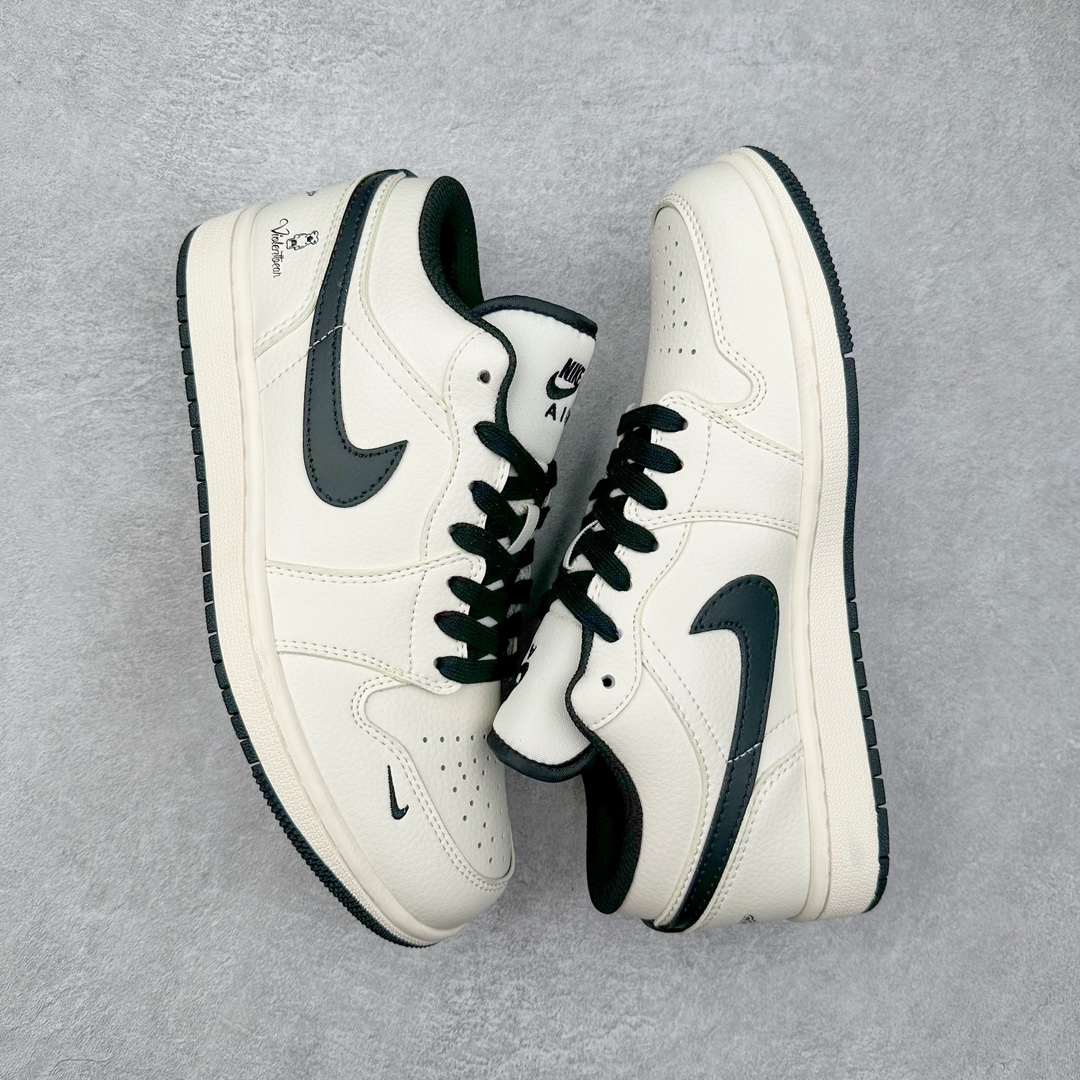 图片[3]-Air Jordan AJ1 Low 低帮系列定制配色 SJ9950-009 原厂内置气垫魔块 A模大底 头层小牛皮 鞋舌AJ原厂专用牛津布+AJ专用反口珍珠布+原厂无杂质高弹内里海棉+特殊封边弹力鞋带 尺码：36 36.5 37.5 38 38.5 39 40 40.5 41 42 42.5 43 44 44.5 45 46-选品中心