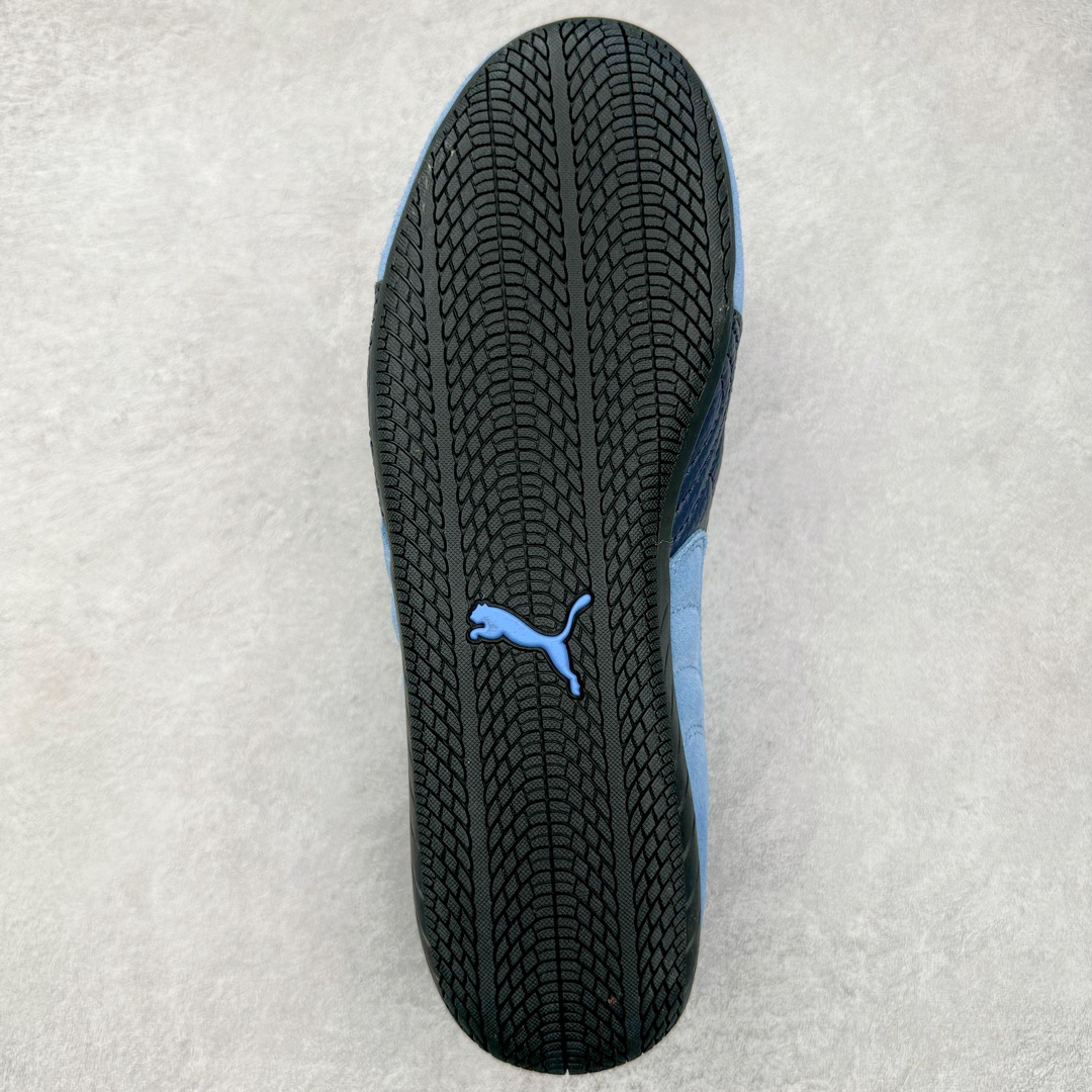 图片[9]-＃S2纯原 PUMA Speedca OG 彪马极速赛车系列低帮德训风拼接复古百搭休闲运动赛车鞋 鞋款从80、90年代赛车手所穿的防火赛车鞋为原型，鞋身线条模仿了赛车的流线廓形，体现了空气动力学原理的结构。简约流畅的外观，恰好又和贯穿其中的Formstrip Logo融合恰到好处，视觉上细节丰富且协调。本次Speedcat OG鞋款归来，最大看点自然式保留了窄版鞋型以及薄底构造。这两年各品牌鞋底越做越厚，Speedcat反其道而行之，上脚几乎无鞋底的效果带来耳目一新的视觉体验。鞋面依旧是以质感细腻的麂皮材质打造，并且大面积近乎全包裹的使用，复古味道也愈发浓烈。配色上更是将最原始的黑色和红色带回，向F1赛车队的标志性队服致敬。相信让各位一眼种草的更多是出挑的大红色，上脚即可瞬间点亮整体造型，在以球鞋为核心的OOTD中脱颖而出。而另一款黑色则是低调的万金油，彰显新潮个性的同时又不喧宾夺主，也是热爱简约系穿搭朋友的首选。 尺码：36 37 37.5 38 38.5 39 40 40.5 41 42 42.5 43 44 44.5 45 46-选品中心