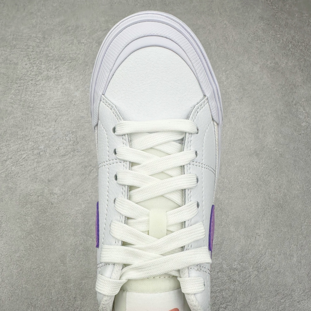 图片[4]-＃奥莱Zp订单福利 NK Blazer Low \’1977 VNTG SS 经典开拓者低帮百搭休闲运动板鞋 独家渠道 市面未流通批次 奥莱直播间499 599一样的东西 碾压市面现存所有版本 公司一样的东西 超值回馈 帮你省钱 支持各种鉴定 采用环保材料的大底 独特的鞋面连者鞋底印刷 演绎出了这个配色的独特风格 眼前的新设计选用皮质 配出当下流行的阴阳元素 呈现属于现代潮流的美感 尺码：35.5 36 36.5 37.5 38 38.5 39 40 40.5 41 42 42.5 43 44 44.5 45-选品中心