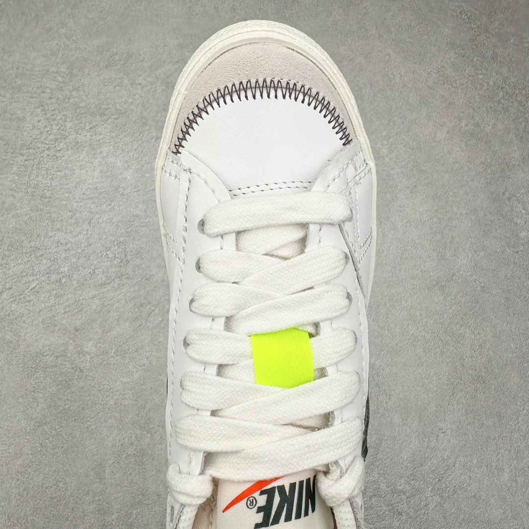 图片[4]-＃奥莱Zp订单福利 NK Blazer Low \’1977 VNTG SS 经典开拓者低帮百搭休闲运动板鞋 独家渠道 市面未流通批次 奥莱直播间499 599一样的东西 碾压市面现存所有版本 公司一样的东西 超值回馈 帮你省钱 支持各种鉴定 采用环保材料的大底 独特的鞋面连者鞋底印刷 演绎出了这个配色的独特风格 眼前的新设计选用皮质 配出当下流行的阴阳元素 呈现属于现代潮流的美感 尺码：35.5 36 36.5 37.5 38 38.5 39 40 40.5 41 42 42.5 43 44 44.5 45-选品中心