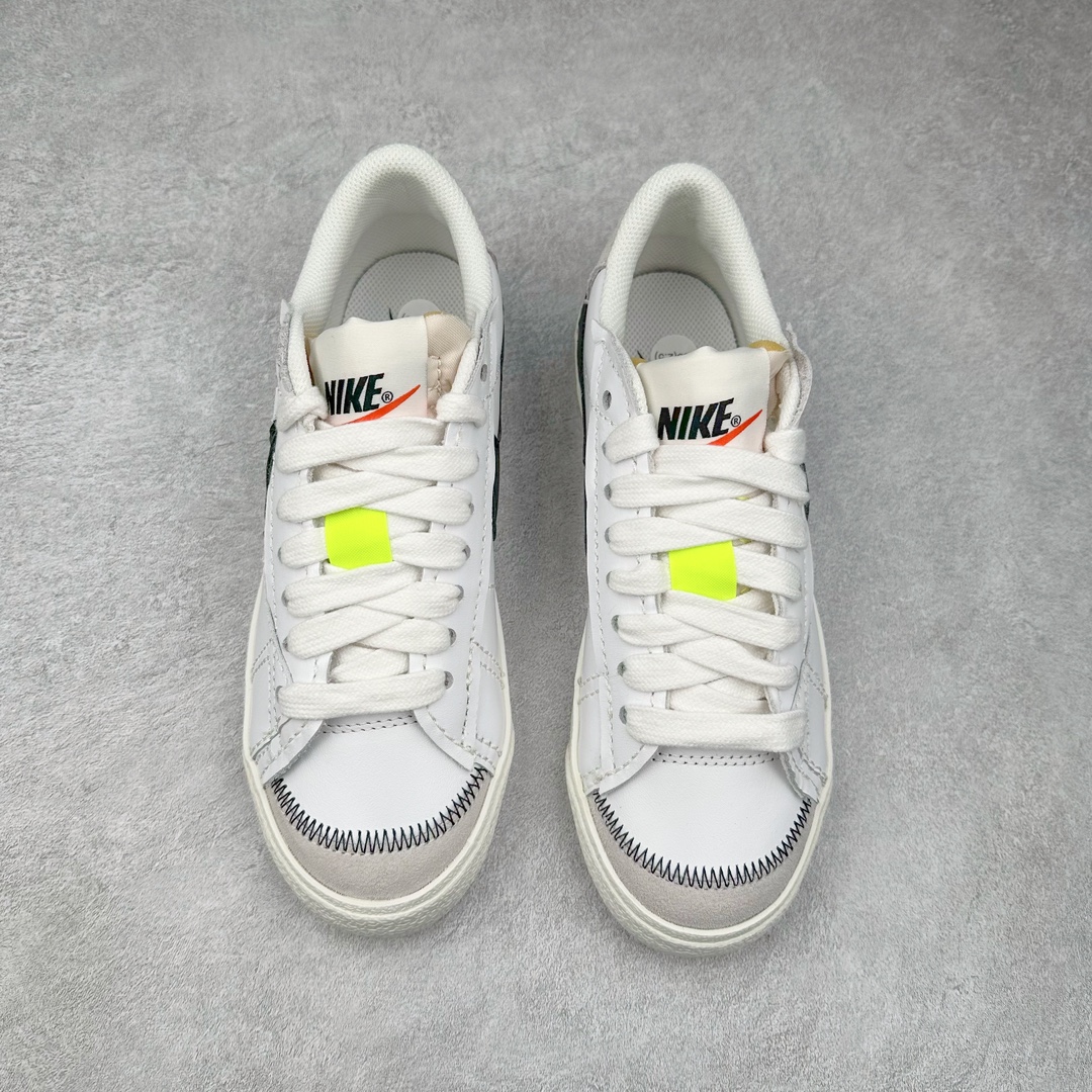 图片[2]-＃奥莱Zp订单福利 NK Blazer Low \’1977 VNTG SS 经典开拓者低帮百搭休闲运动板鞋 独家渠道 市面未流通批次 奥莱直播间499 599一样的东西 碾压市面现存所有版本 公司一样的东西 超值回馈 帮你省钱 支持各种鉴定 采用环保材料的大底 独特的鞋面连者鞋底印刷 演绎出了这个配色的独特风格 眼前的新设计选用皮质 配出当下流行的阴阳元素 呈现属于现代潮流的美感 尺码：35.5 36 36.5 37.5 38 38.5 39 40 40.5 41 42 42.5 43 44 44.5 45-选品中心