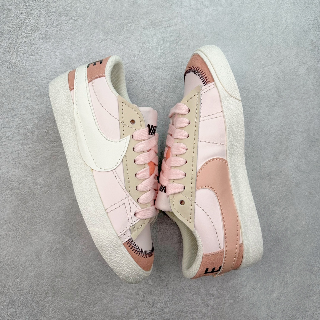 图片[3]-＃奥莱Zp订单福利 NK Blazer Low \’1977 VNTG SS 经典开拓者低帮百搭休闲运动板鞋 独家渠道 市面未流通批次 奥莱直播间499 599一样的东西 碾压市面现存所有版本 公司一样的东西 超值回馈 帮你省钱 支持各种鉴定 采用环保材料的大底 独特的鞋面连者鞋底印刷 演绎出了这个配色的独特风格 眼前的新设计选用皮质 配出当下流行的阴阳元素 呈现属于现代潮流的美感 尺码：35.5 36 36.5 37.5 38 38.5 39 40 40.5 41 42 42.5 43 44 44.5 45-选品中心