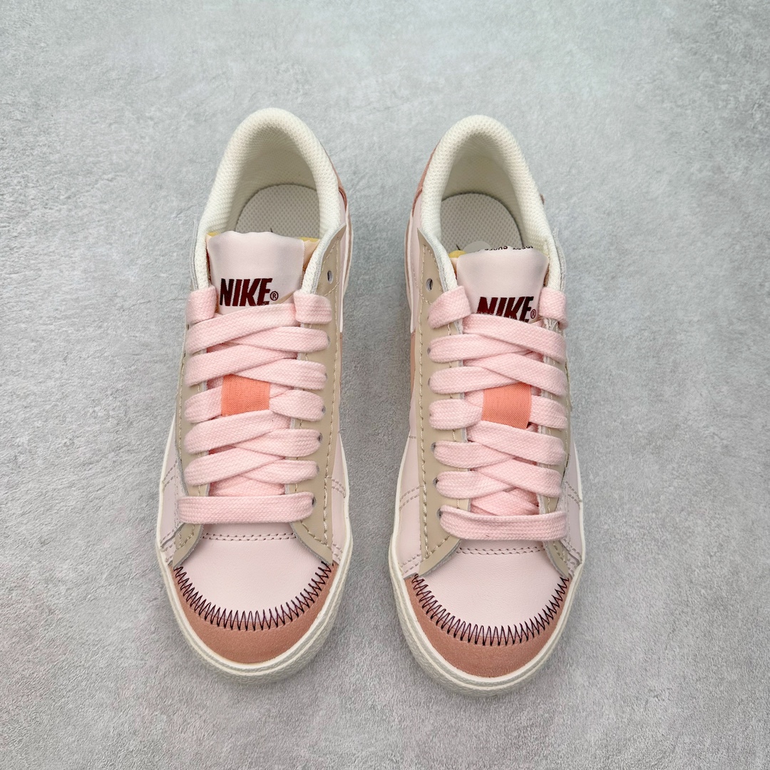 图片[2]-＃奥莱Zp订单福利 NK Blazer Low \’1977 VNTG SS 经典开拓者低帮百搭休闲运动板鞋 独家渠道 市面未流通批次 奥莱直播间499 599一样的东西 碾压市面现存所有版本 公司一样的东西 超值回馈 帮你省钱 支持各种鉴定 采用环保材料的大底 独特的鞋面连者鞋底印刷 演绎出了这个配色的独特风格 眼前的新设计选用皮质 配出当下流行的阴阳元素 呈现属于现代潮流的美感 尺码：35.5 36 36.5 37.5 38 38.5 39 40 40.5 41 42 42.5 43 44 44.5 45-选品中心