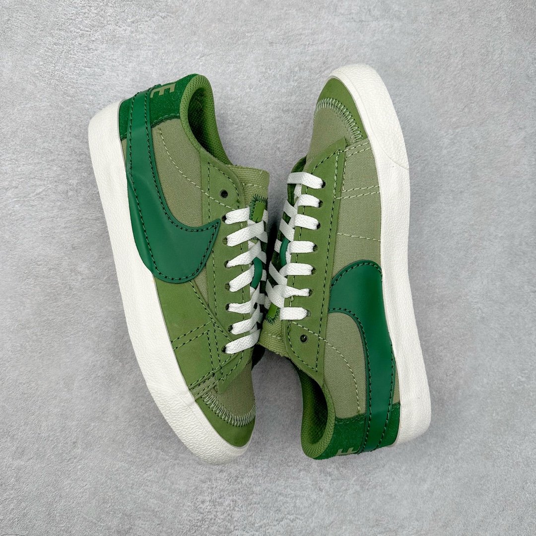 图片[3]-＃奥莱Zp订单福利 NK Blazer Low \’1977 VNTG SS 经典开拓者低帮百搭休闲运动板鞋 独家渠道 市面未流通批次 奥莱直播间499 599一样的东西 碾压市面现存所有版本 公司一样的东西 超值回馈 帮你省钱 支持各种鉴定 采用环保材料的大底 独特的鞋面连者鞋底印刷 演绎出了这个配色的独特风格 眼前的新设计选用皮质 配出当下流行的阴阳元素 呈现属于现代潮流的美感 尺码：35.5 36 36.5 37.5 38 38.5 39 40 40.5 41 42 42.5 43 44 44.5 45-选品中心