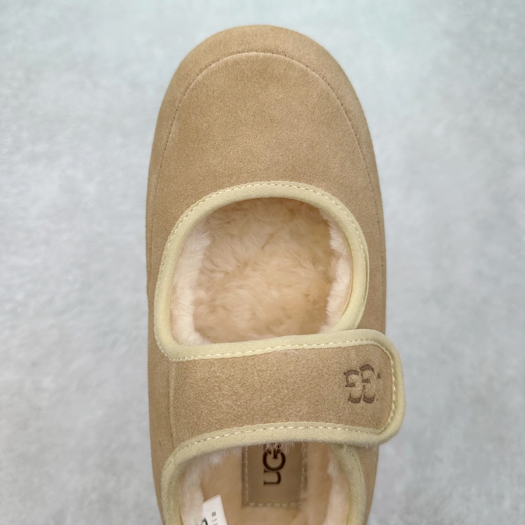 图片[4]-UGG 5215 玛丽珍 穆勒拖鞋 1.5CM薄底 女款 小红书爆款 广州外贸大厂生产 鞋头到鞋垫真羊皮毛一体 独立外盒包装 工艺 区别市面任何版本 1.5Ccm薄底 独立原版开发大底 羊绒鞋垫 冬季保暖外出 家居都是很适合的选择 今年uug推出款式系列 局部偏向年轻消费者喜好 也走到时尚潮流穿搭的前沿 鞋身材质 翻毛皮鞋面 17毫米UGGPURE™植入式羊毛内底 轻便防滑舒适橡胶外底 带有品牌LOGO商标 带全套包装 尺码：35 36 37 38 39 40-选品中心