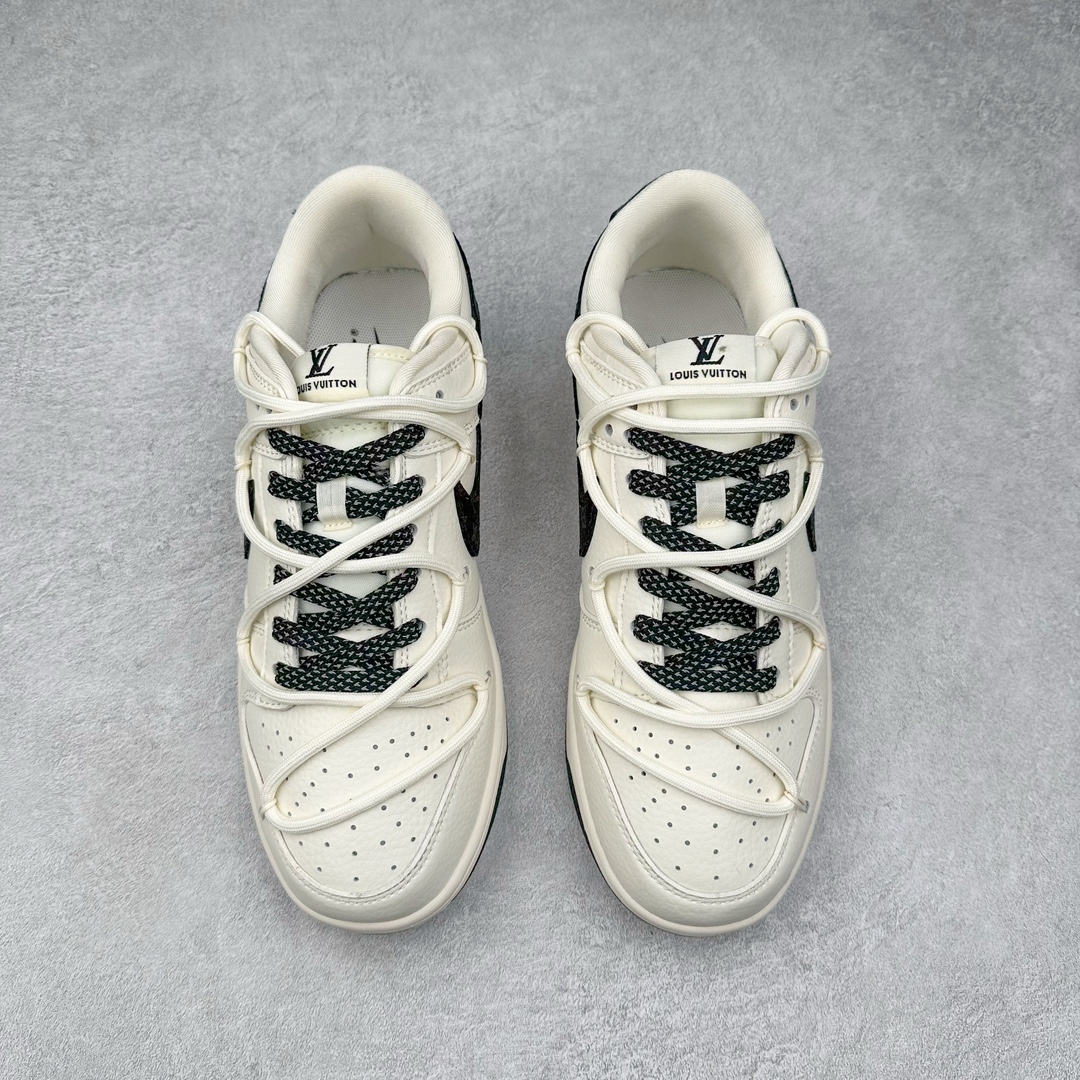图片[2]-NK Dunk Low 定制配色 DM6868-002 大厂出品 极力推荐 原装头层材料 独家版型蒸餾加工帶來的是更好的视觉和脚感体验大厂纯原品质出货 清洁度 电绣工艺 皮料切割干净无任何毛边 细节完美 尺码：36 36.5 37.5 38 38.5 39 40 40.5 41 42 42.5 43 44 44.5 45 46 47.5-选品中心