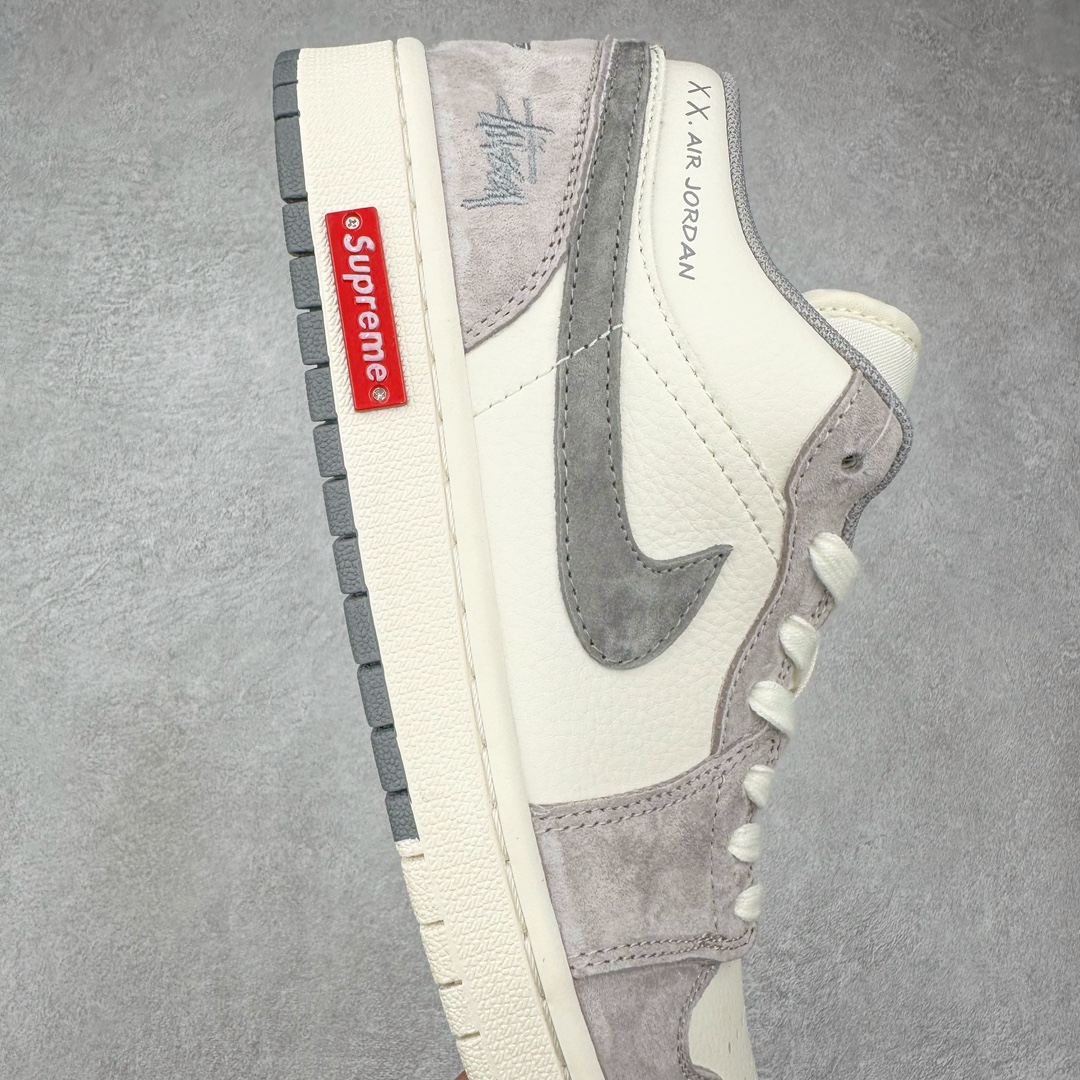 图片[6]-Air Jordan AJ1 Low 低帮系列定制配色 SJ9950-031 原厂内置气垫魔块 A模大底 头层小牛皮 鞋舌AJ原厂专用牛津布+AJ专用反口珍珠布+原厂无杂质高弹内里海棉+特殊封边弹力鞋带 尺码：36 36.5 37.5 38 38.5 39 40 40.5 41 42 42.5 43 44 44.5 45 46-选品中心