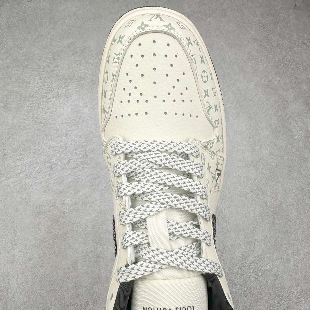 图片[4]-Air Jordan AJ1 Low 低帮系列定制配色 SJ9950-006 原厂内置气垫魔块 A模大底 头层小牛皮 鞋舌AJ原厂专用牛津布+AJ专用反口珍珠布+原厂无杂质高弹内里海棉+特殊封边弹力鞋带 尺码：36 36.5 37.5 38 38.5 39 40 40.5 41 42 42.5 43 44 44.5 45 46-选品中心