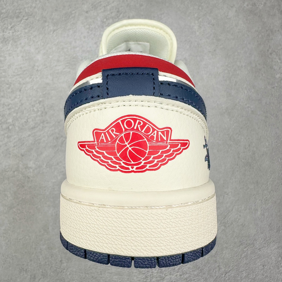 图片[8]-Air Jordan AJ1 Low 低帮系列定制配色 XX3318-566 原厂内置气垫魔块 A模大底 头层小牛皮 鞋舌AJ原厂专用牛津布+AJ专用反口珍珠布+原厂无杂质高弹内里海棉+特殊封边弹力鞋带 尺码：36 36.5 37.5 38 38.5 39 40 40.5 41 42 42.5 43 44 44.5 45 46-选品中心