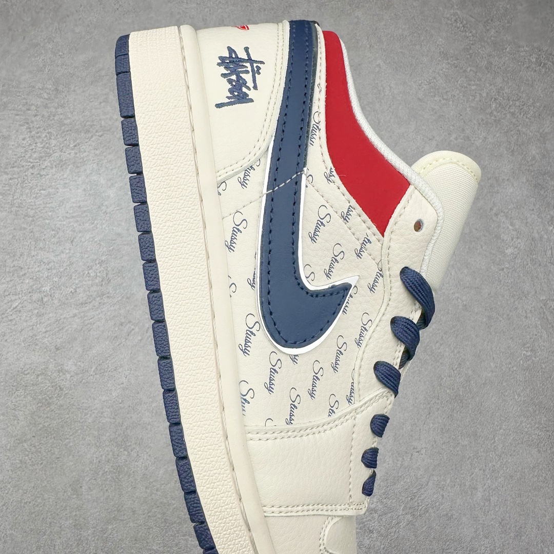 图片[6]-Air Jordan AJ1 Low 低帮系列定制配色 XX3318-566 原厂内置气垫魔块 A模大底 头层小牛皮 鞋舌AJ原厂专用牛津布+AJ专用反口珍珠布+原厂无杂质高弹内里海棉+特殊封边弹力鞋带 尺码：36 36.5 37.5 38 38.5 39 40 40.5 41 42 42.5 43 44 44.5 45 46-选品中心