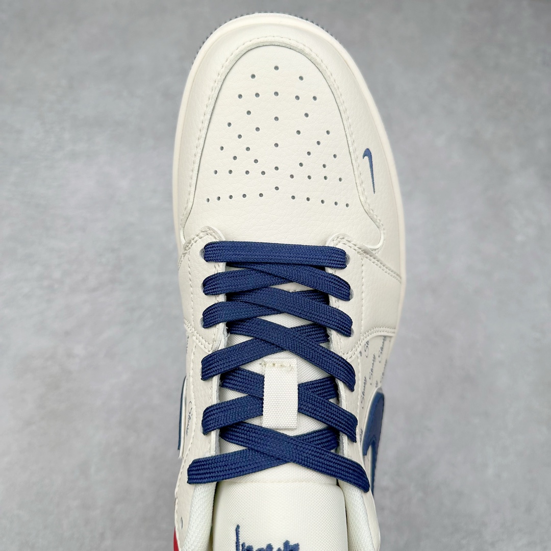 图片[4]-Air Jordan AJ1 Low 低帮系列定制配色 XX3318-566 原厂内置气垫魔块 A模大底 头层小牛皮 鞋舌AJ原厂专用牛津布+AJ专用反口珍珠布+原厂无杂质高弹内里海棉+特殊封边弹力鞋带 尺码：36 36.5 37.5 38 38.5 39 40 40.5 41 42 42.5 43 44 44.5 45 46-选品中心