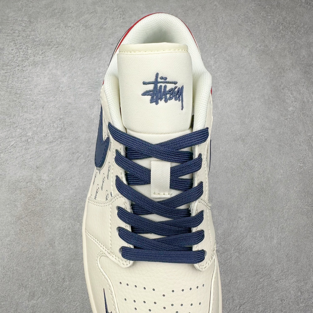 图片[5]-Air Jordan AJ1 Low 低帮系列定制配色 XX3318-566 原厂内置气垫魔块 A模大底 头层小牛皮 鞋舌AJ原厂专用牛津布+AJ专用反口珍珠布+原厂无杂质高弹内里海棉+特殊封边弹力鞋带 尺码：36 36.5 37.5 38 38.5 39 40 40.5 41 42 42.5 43 44 44.5 45 46-选品中心