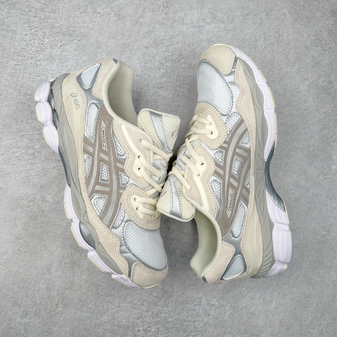 图片[3]-Asics GEL-NYC 亚瑟士防滑耐磨透气低帮运动休闲鞋 GEL-NYC™ 运动鞋的灵感源自传统和现代高性能跑步风格 其鞋面结构参考了 2000 年代初的 GEL-NIMBUS™ 3 鞋 并将其与 MC-PLUS V 设计中的各种装饰融为一体 该工装通过使用 GEL-CUMULUS® 16 鞋的工装系统来对比鞋面的复古风格 通过轻质泡沫和 GEL® 技术嵌入物的结合 这种中底结构有助于创造先进的脚底舒适度 尺码：36 37 37.5 38 39 40.5 41.5 42 42.5 43.5 44 45-选品中心