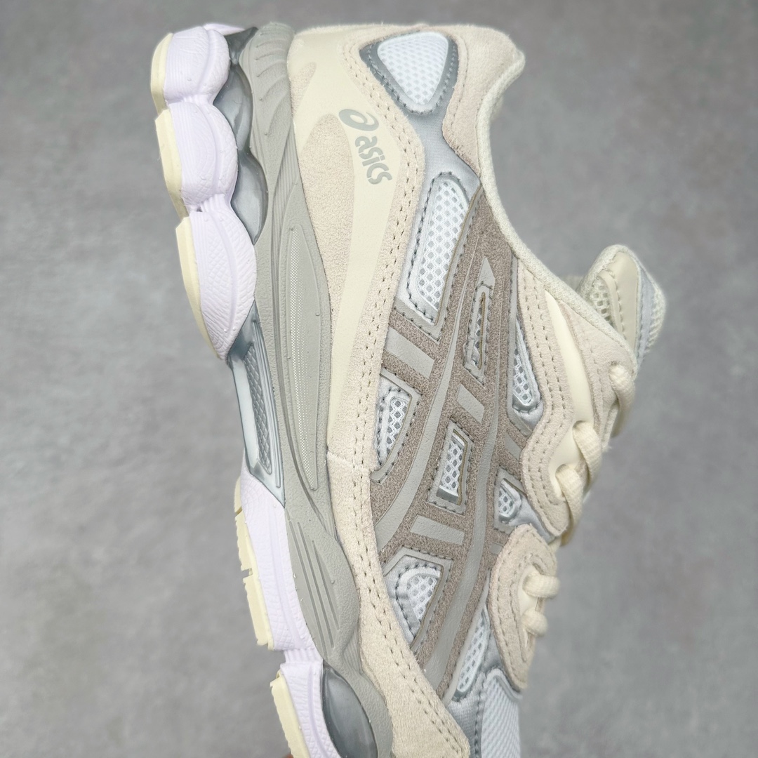 图片[6]-Asics GEL-NYC 亚瑟士防滑耐磨透气低帮运动休闲鞋 GEL-NYC™ 运动鞋的灵感源自传统和现代高性能跑步风格 其鞋面结构参考了 2000 年代初的 GEL-NIMBUS™ 3 鞋 并将其与 MC-PLUS V 设计中的各种装饰融为一体 该工装通过使用 GEL-CUMULUS® 16 鞋的工装系统来对比鞋面的复古风格 通过轻质泡沫和 GEL® 技术嵌入物的结合 这种中底结构有助于创造先进的脚底舒适度 尺码：36 37 37.5 38 39 40.5 41.5 42 42.5 43.5 44 45-选品中心