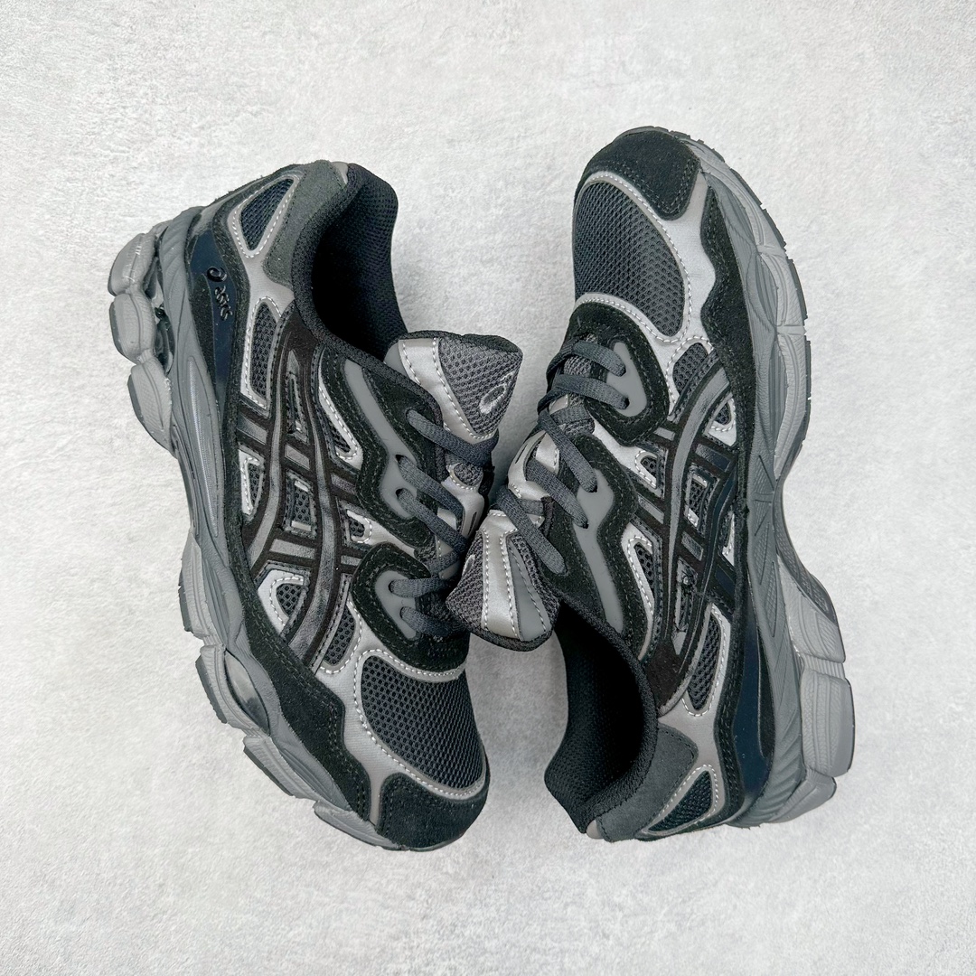 图片[3]-Asics GEL-NYC 亚瑟士防滑耐磨透气低帮运动休闲鞋 GEL-NYC™ 运动鞋的灵感源自传统和现代高性能跑步风格 其鞋面结构参考了 2000 年代初的 GEL-NIMBUS™ 3 鞋 并将其与 MC-PLUS V 设计中的各种装饰融为一体 该工装通过使用 GEL-CUMULUS® 16 鞋的工装系统来对比鞋面的复古风格 通过轻质泡沫和 GEL® 技术嵌入物的结合 这种中底结构有助于创造先进的脚底舒适度 尺码：36 37 37.5 38 39 40.5 41.5 42 42.5 43.5 44 45-选品中心