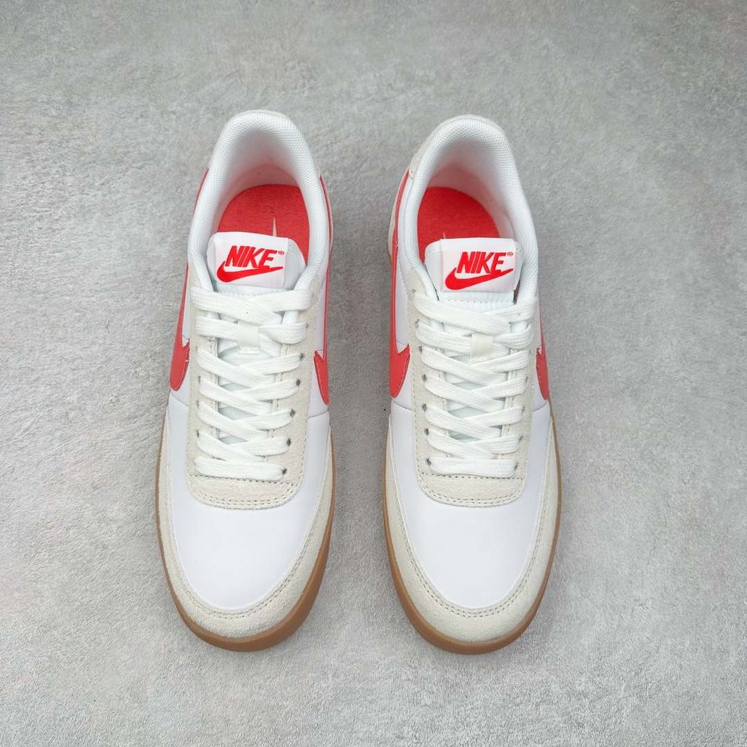 图片[2]-J.Crew x NK Killshot II Leather 联名复古板鞋 HJ7339-133 采用米白色皮革制作鞋身 Swoosh 点缀其中 最后搭载棕色生胶大底 流露出满满的复古气气息 尺码：36 36.5 37.5 38 38.5 39 40 40.5 41 42 42.5 43 44 44.5 45-选品中心