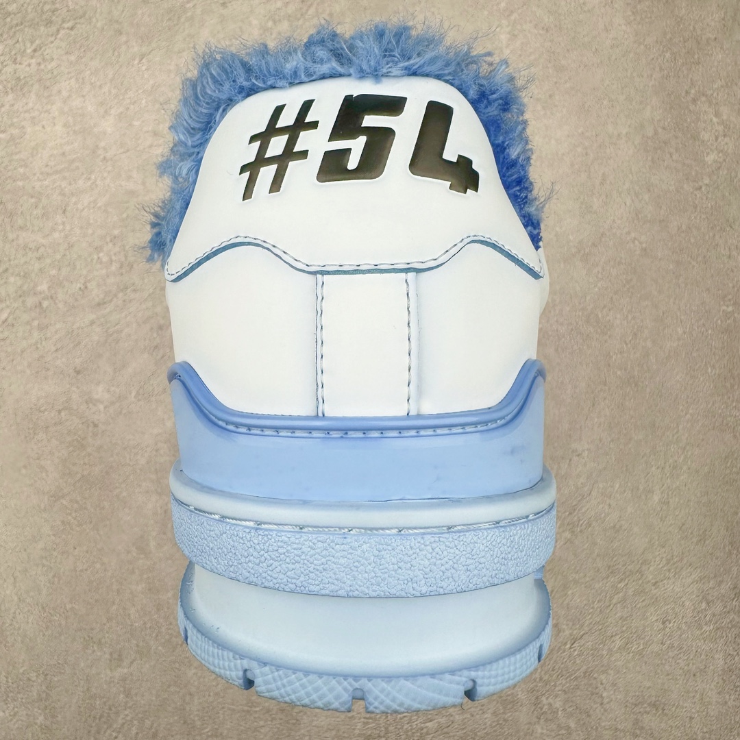 图片[8]-＃K纯原 Louis Vuitton Trainer lv时装走秀运动鞋 龙年限定配色 市场所有版本中综合最强的货品 GD实力大厂出品 全网最全配色更新最快 最成熟的做工稳定的品控 完美鞋型超高的清洁度 零毛边线头瑕疵 全套原楦原纸版原鞋开模 全网最具灵魂的版型 正确原装黄色鞋盒 正确中底印花 鞋面印花3D高频深度立体 全鞋电脑针车 紧密相连 针距密度一致 环保乳胶注塑鞋垫 厚度脚感还原原版 皮面裁剪部位 统一油边封口工艺 原装橡胶大底含胶量大底组合零偏差 专柜全套包装 防尘袋 说明书 质保卡 男女鞋 尺码：35 36 37 38 39 40 41 42 43 44 45-选品中心