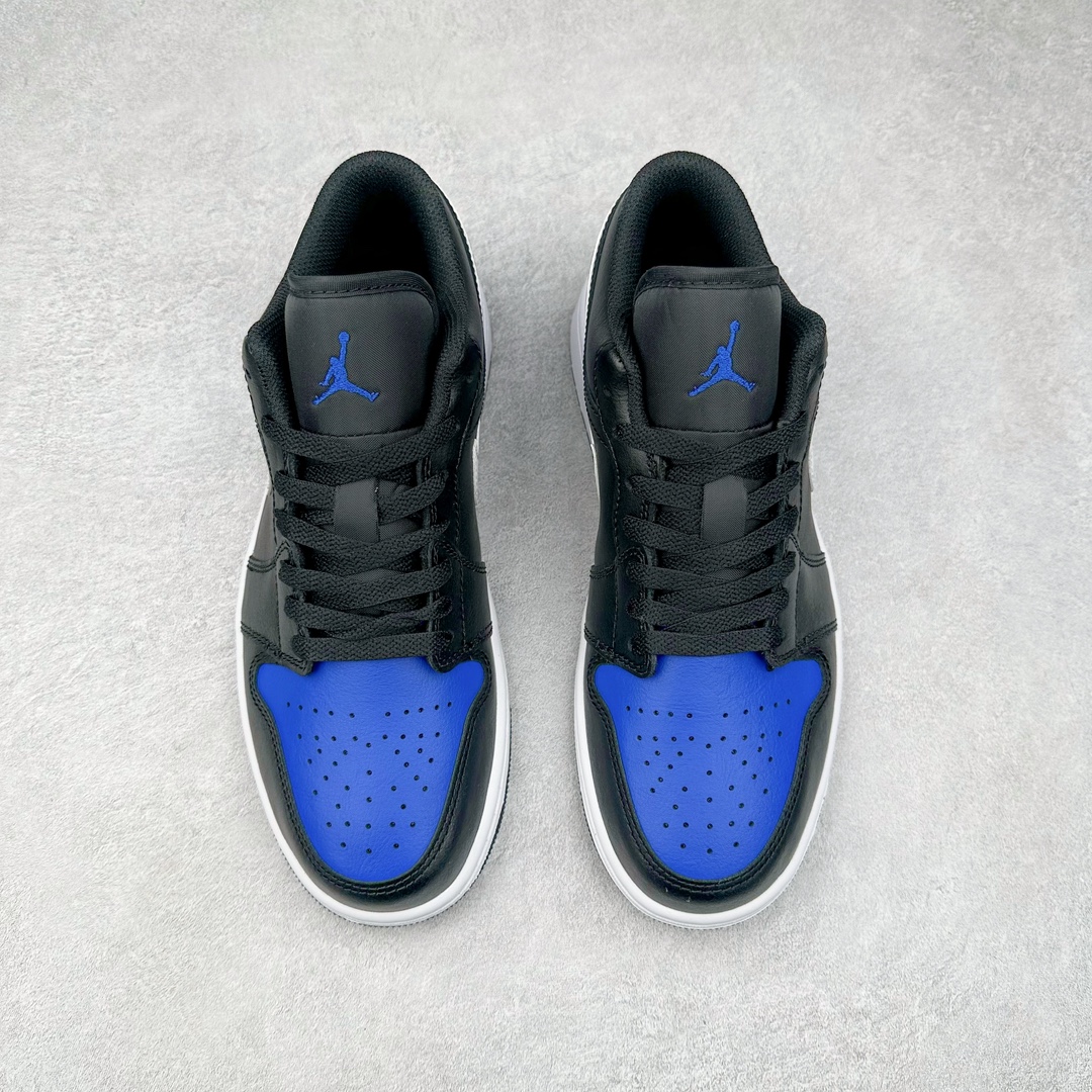 图片[2]-＃DT纯原 Air Jordan AJ1 Low 低帮 黑蓝白 553558-042 终端优势供应 市面中低帮最具代表性版本没有之一 口碑大厂出品 品控大底版型不断改良更新 全套原纸板楦头开发 确保原汁原味 完美呈现版型 完美零毛边处理 原厂内置全掌气垫 价格定位良心 平台专用代工流水线出品 一眼公司既视感 拿到手的一瞬间就与众不同 碾压市面所有版本 全部原鞋开发 每一个配色都会采购原鞋确认细节 打破市面看图做货无好货之说 尺码：35.5 36 36.5 37.5 38 38.5 39 40 40.5 41 42 42.5 43 44 44.5 45 46-选品中心