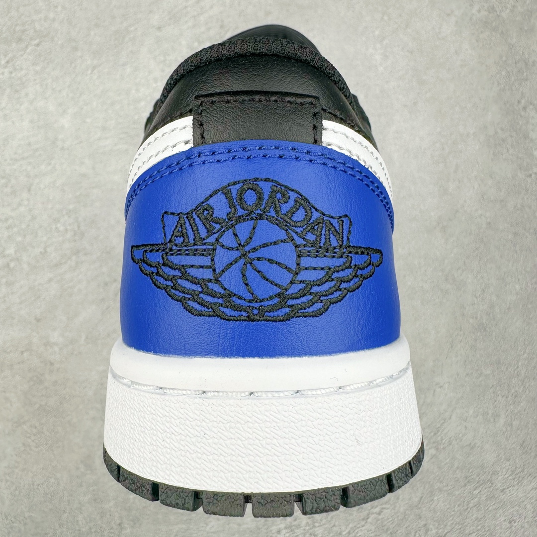 图片[8]-＃DT纯原 Air Jordan AJ1 Low 低帮 黑蓝白 553558-042 终端优势供应 市面中低帮最具代表性版本没有之一 口碑大厂出品 品控大底版型不断改良更新 全套原纸板楦头开发 确保原汁原味 完美呈现版型 完美零毛边处理 原厂内置全掌气垫 价格定位良心 平台专用代工流水线出品 一眼公司既视感 拿到手的一瞬间就与众不同 碾压市面所有版本 全部原鞋开发 每一个配色都会采购原鞋确认细节 打破市面看图做货无好货之说 尺码：35.5 36 36.5 37.5 38 38.5 39 40 40.5 41 42 42.5 43 44 44.5 45 46-选品中心